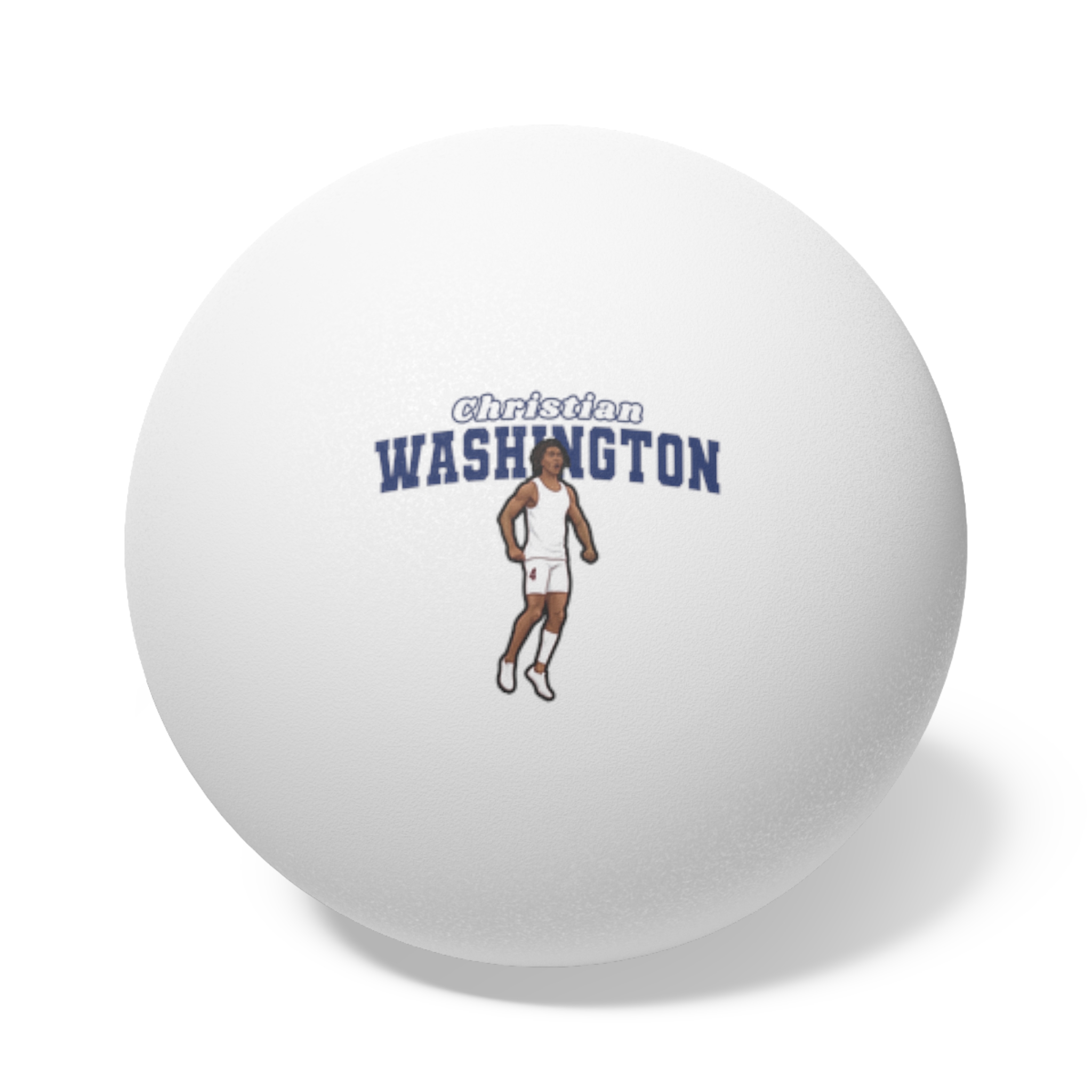 Ping Pong Balls, 6 pcs — character_name_arch in White