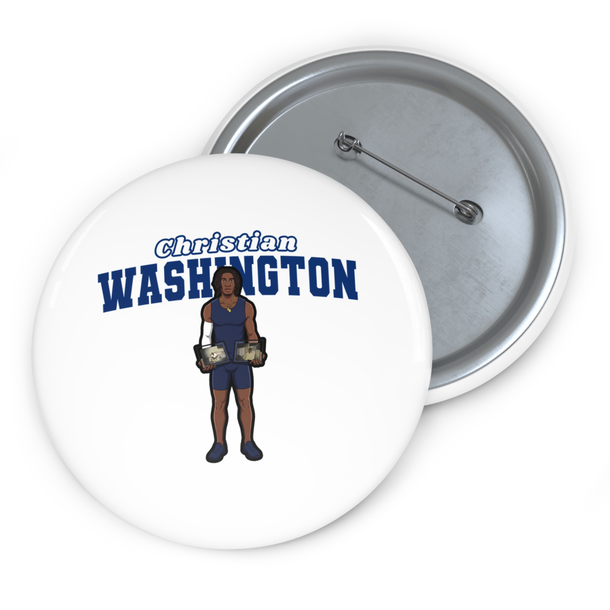 Game Day Pin — character_name_arch in Classic
