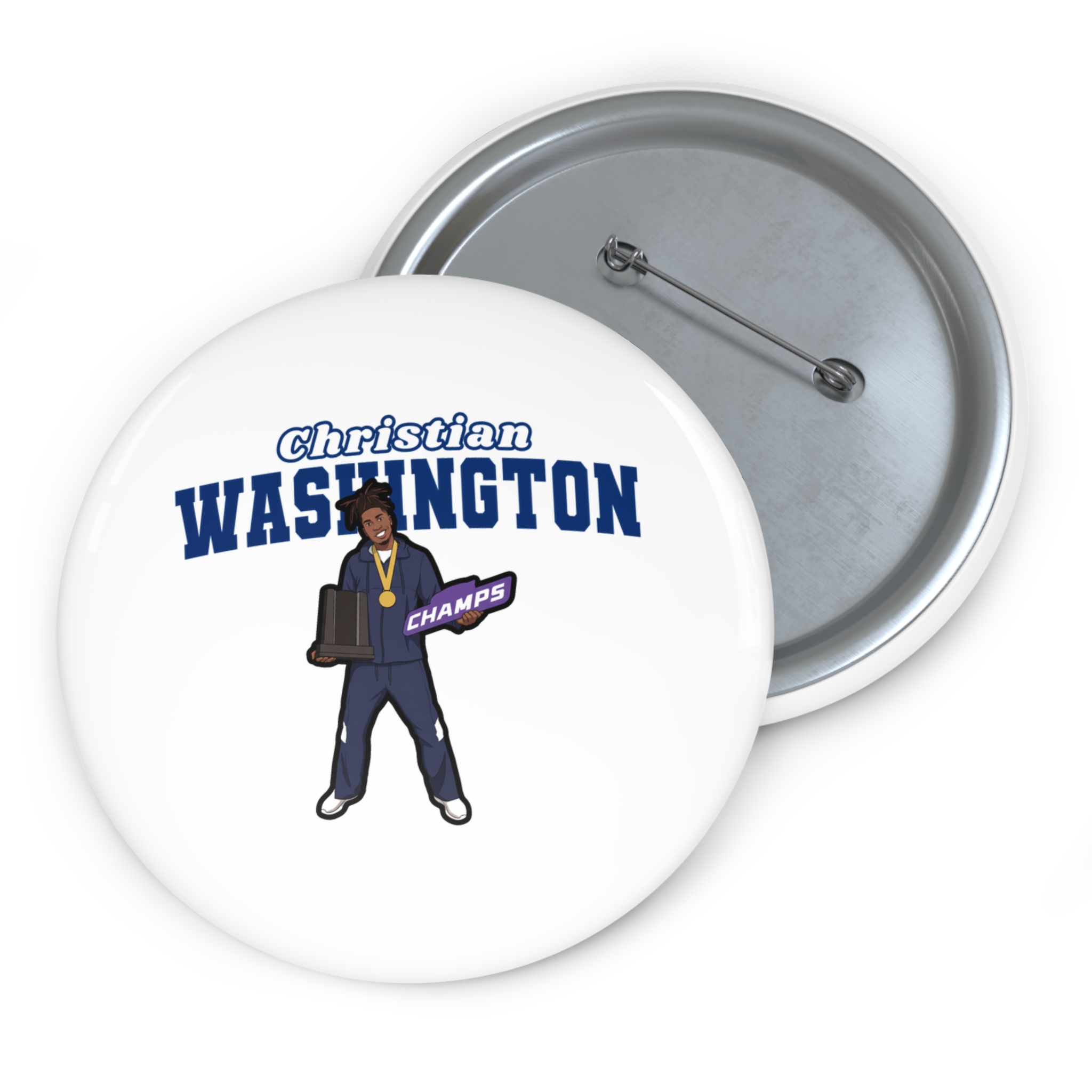 Game Day Pin — character_name_arch in Classic