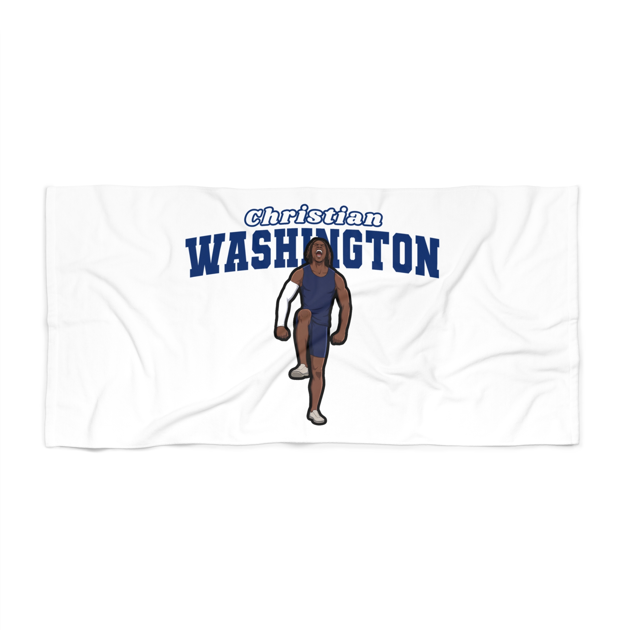 Beach Towel — character_name_arch in Classic