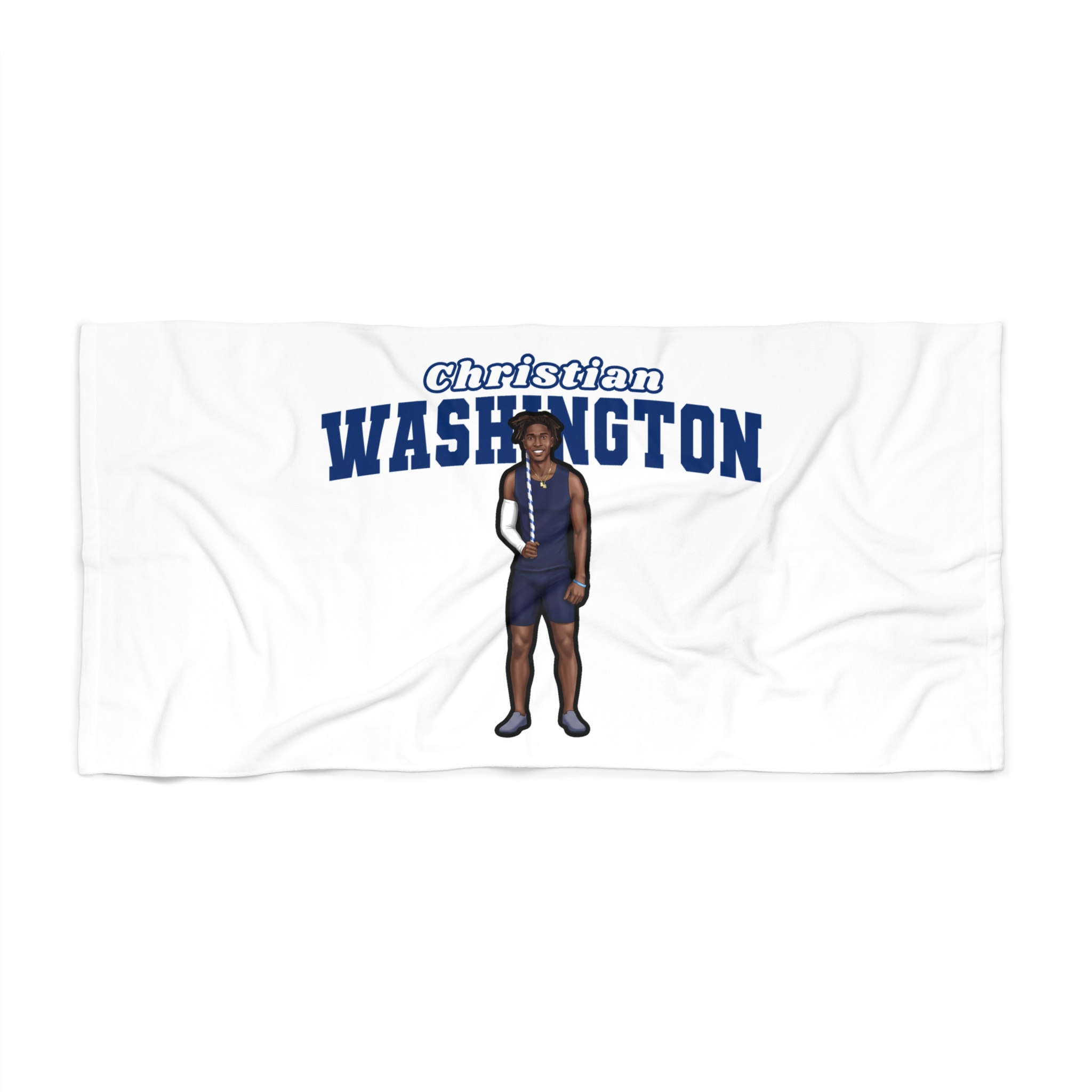 Beach Towel — character_name_arch in Classic