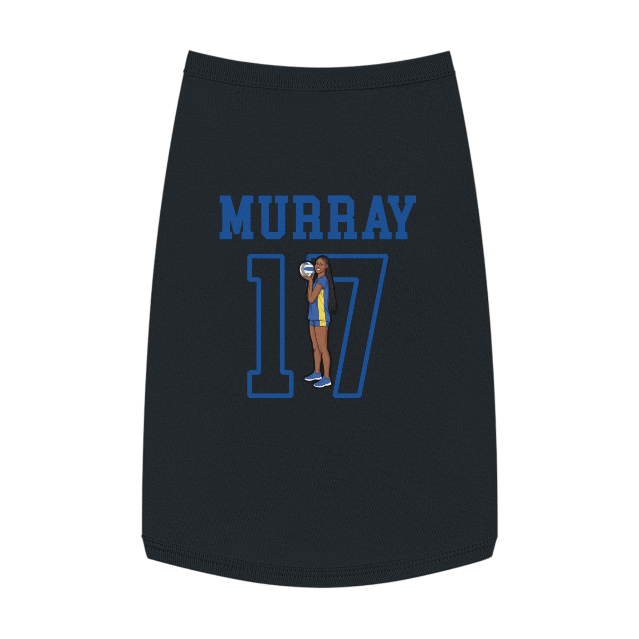 Pet Tank Top — character_shirsey in Black