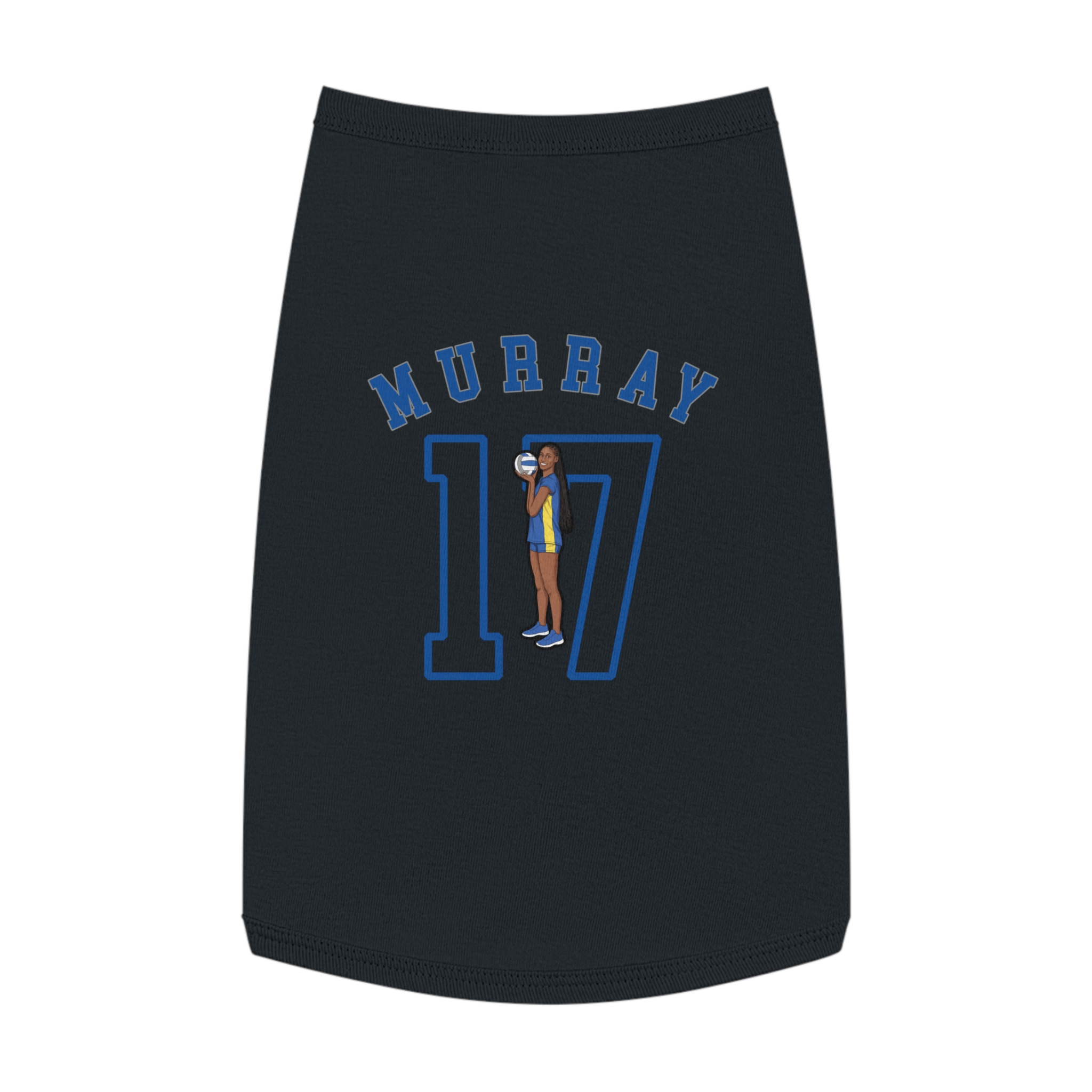 Pet Tank Top — character_shirsey_arch in Black
