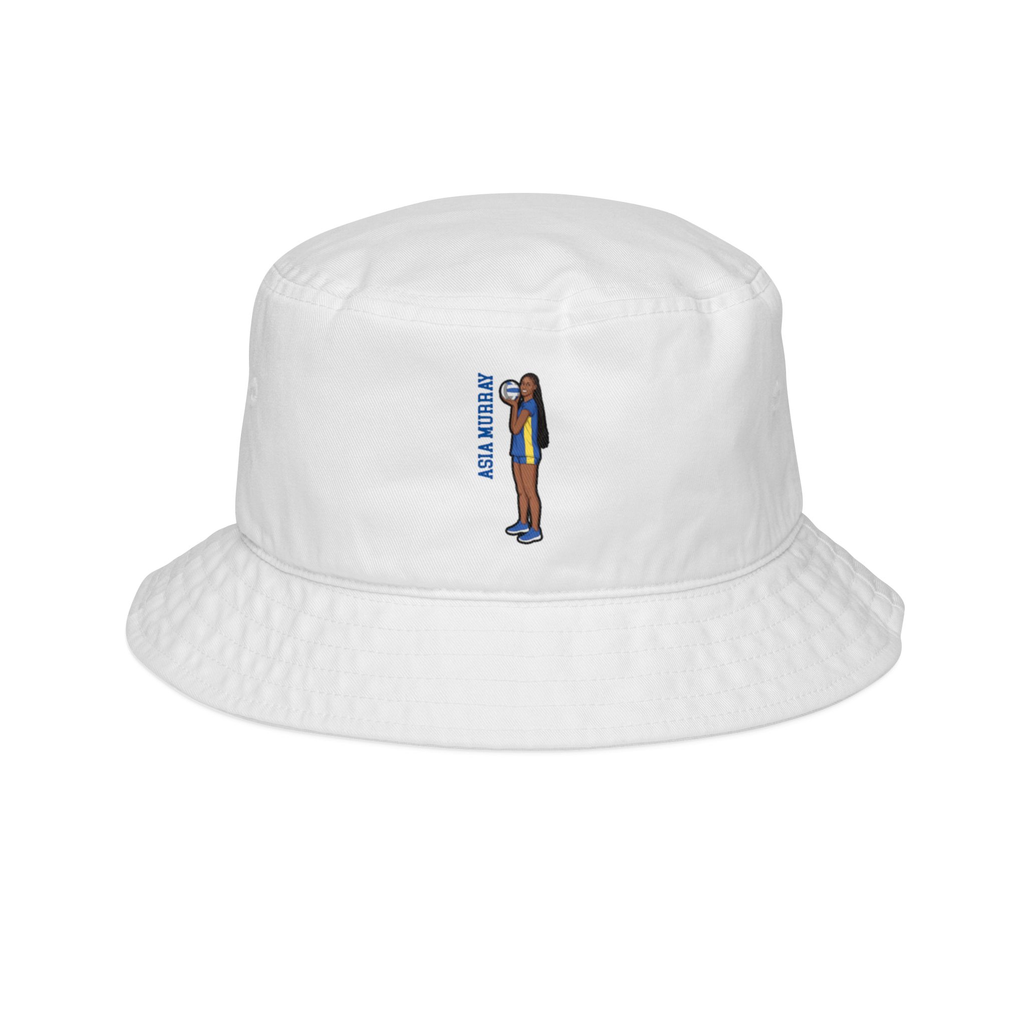 Bucket Hat — character_name_vertical in White