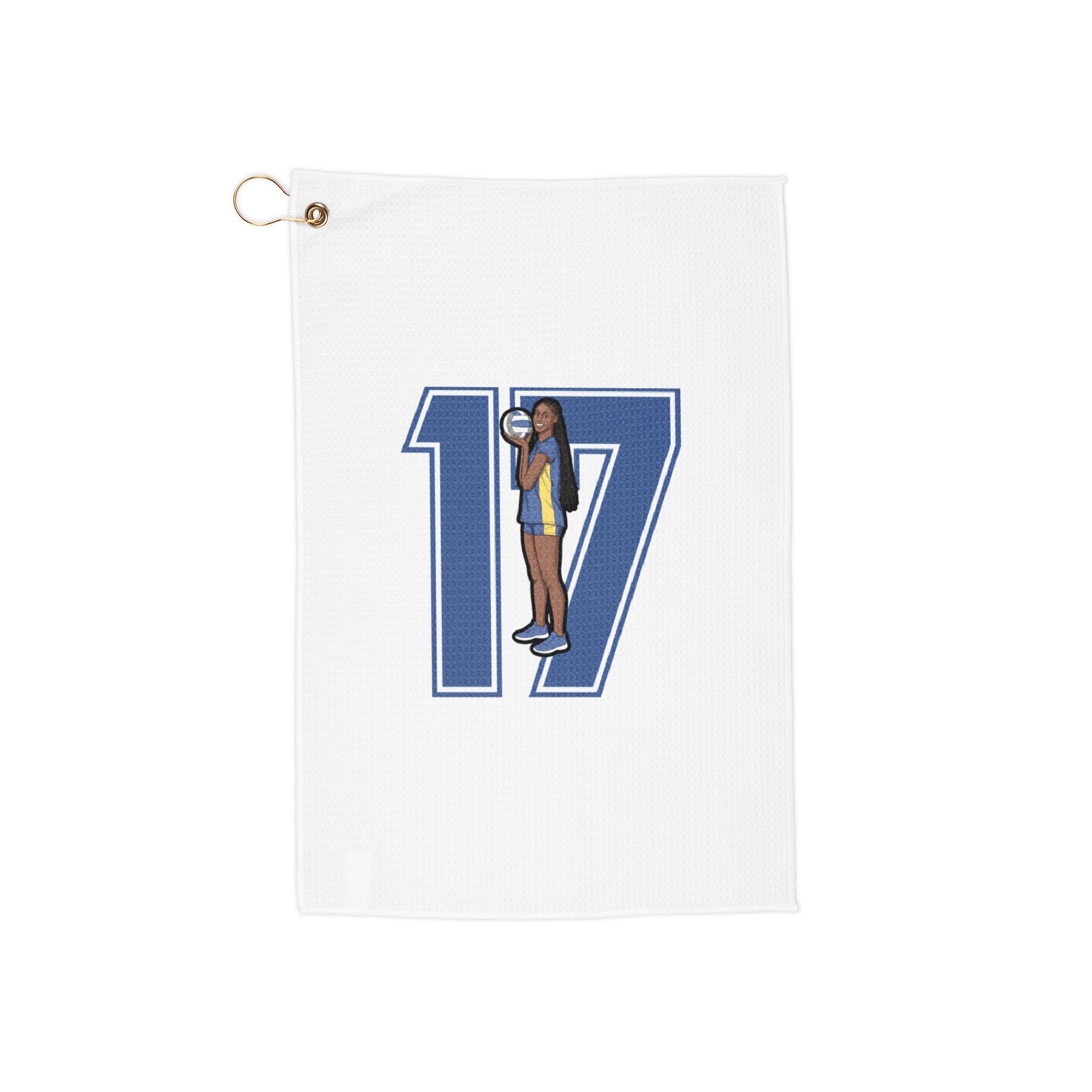 Golf Towel — character_number in Classic
