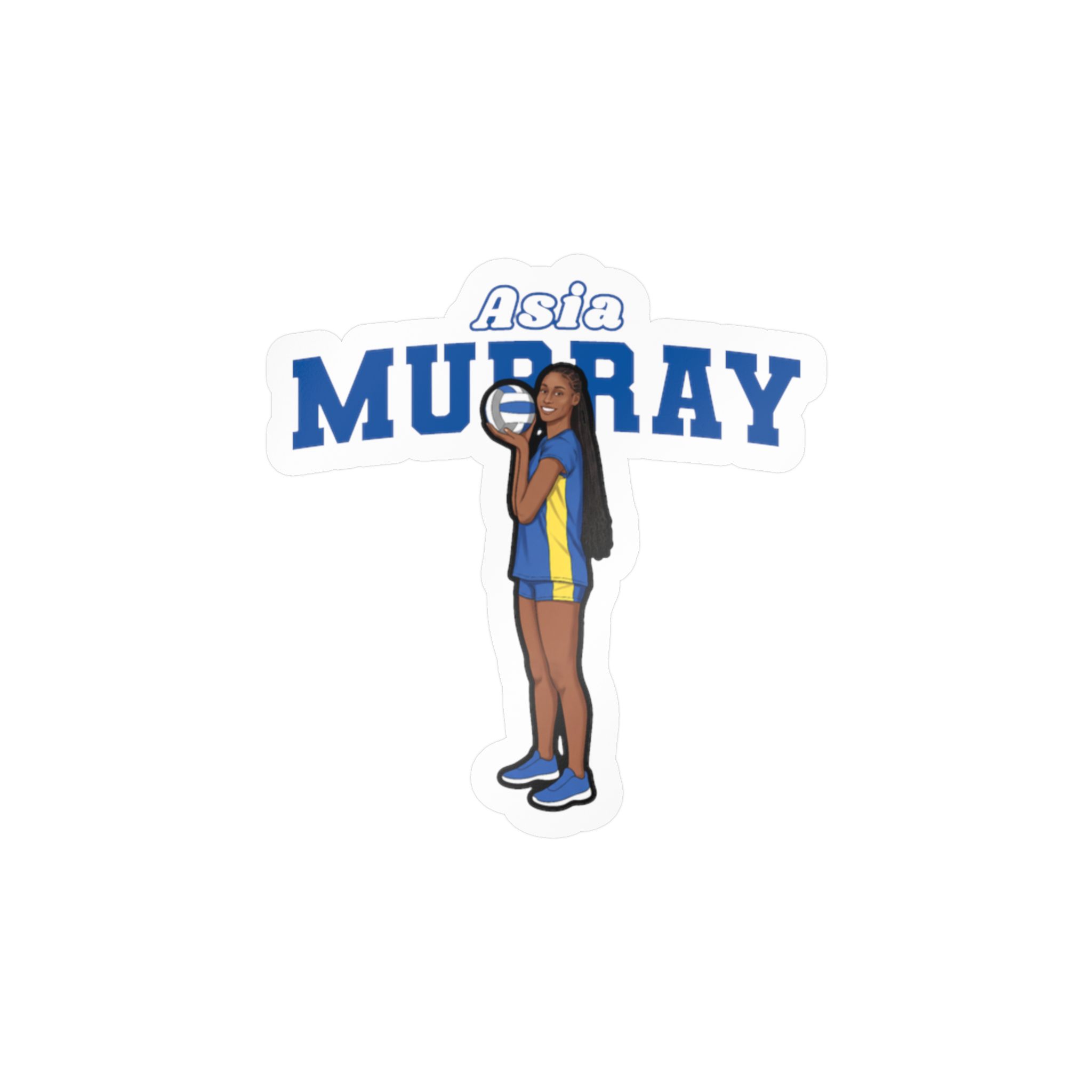 Vinyl Sticker — character_name_arch in Classic