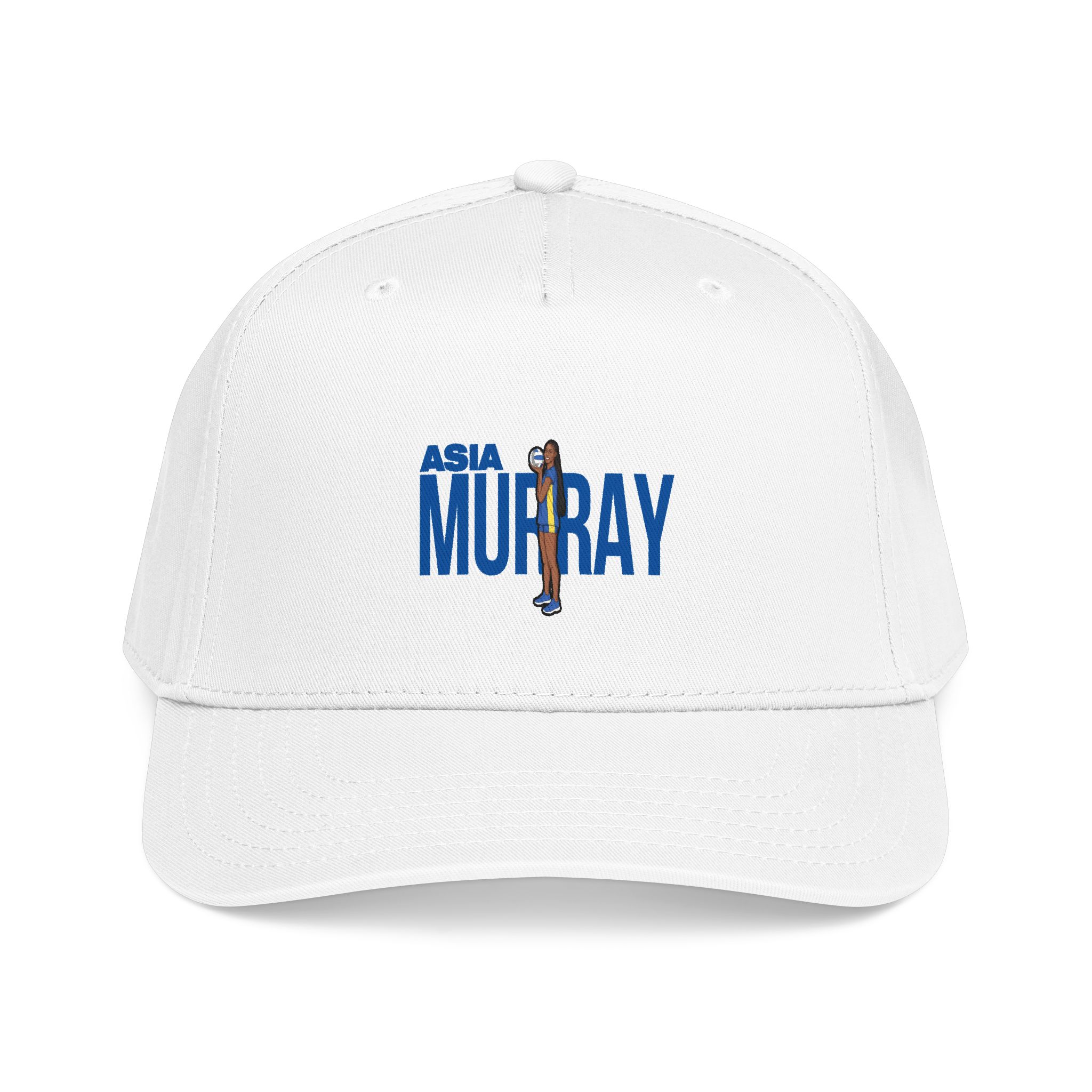 Baseball Cap — character_player_name in White