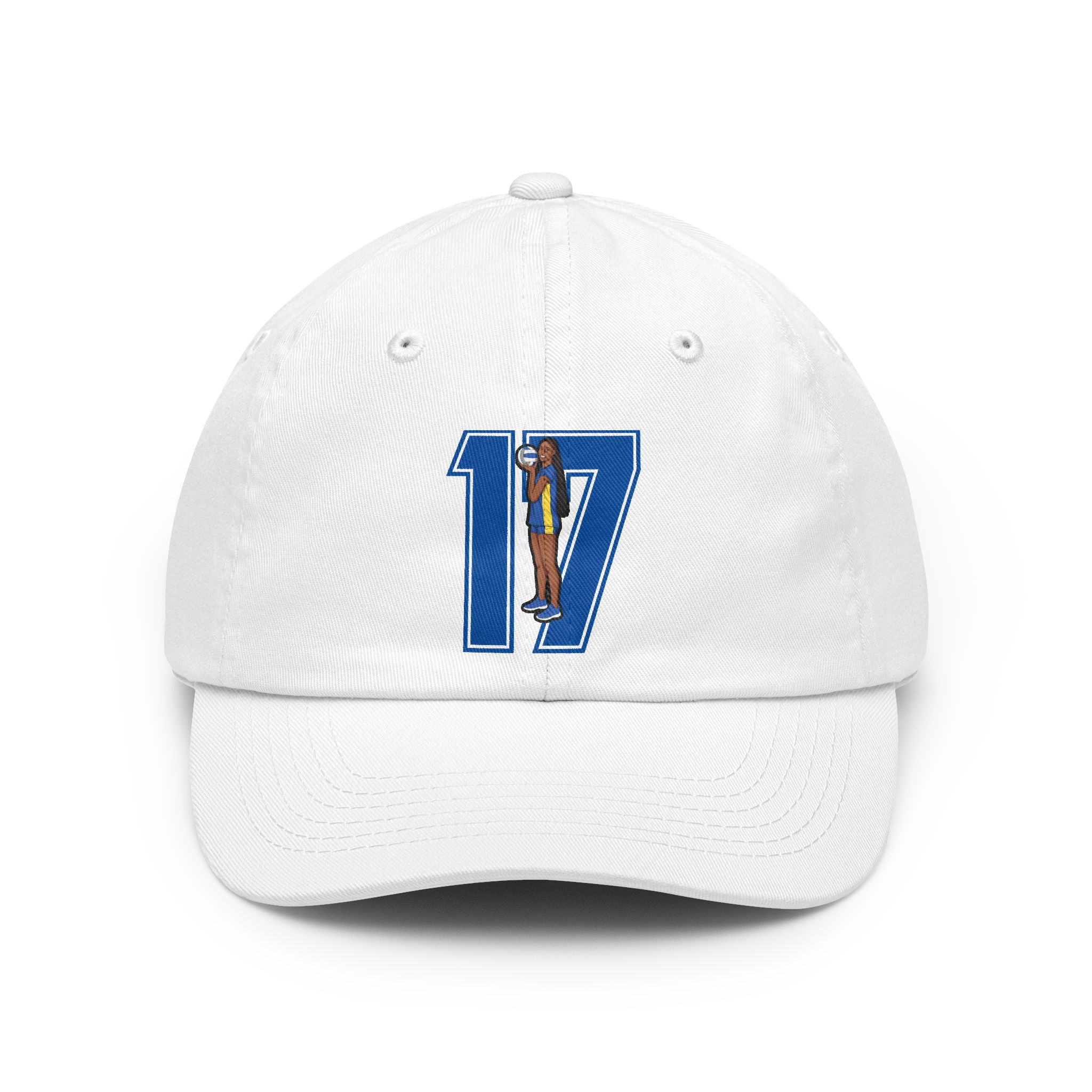 Classic Cap — character_number in White