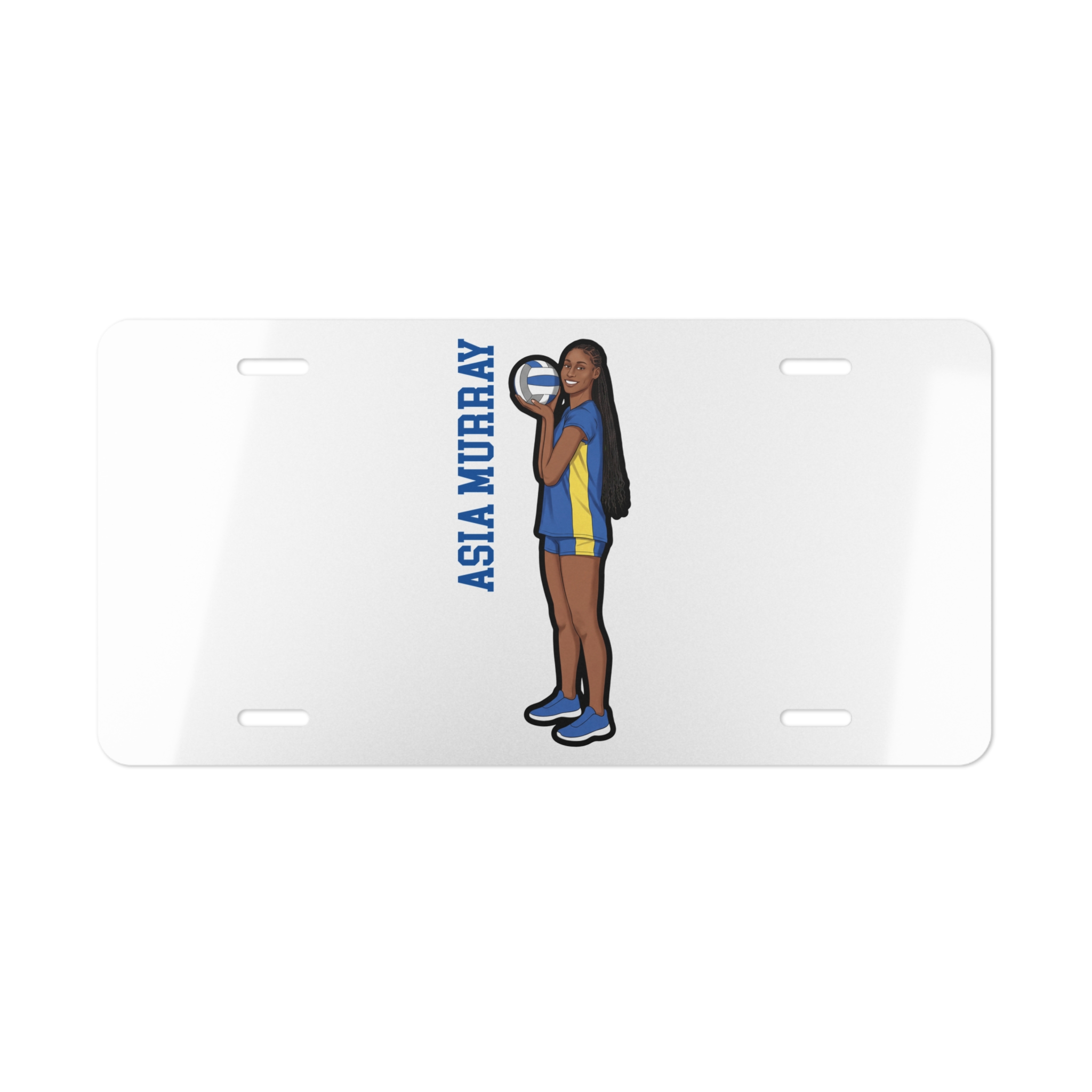 License Plate — character_name_vertical in Classic