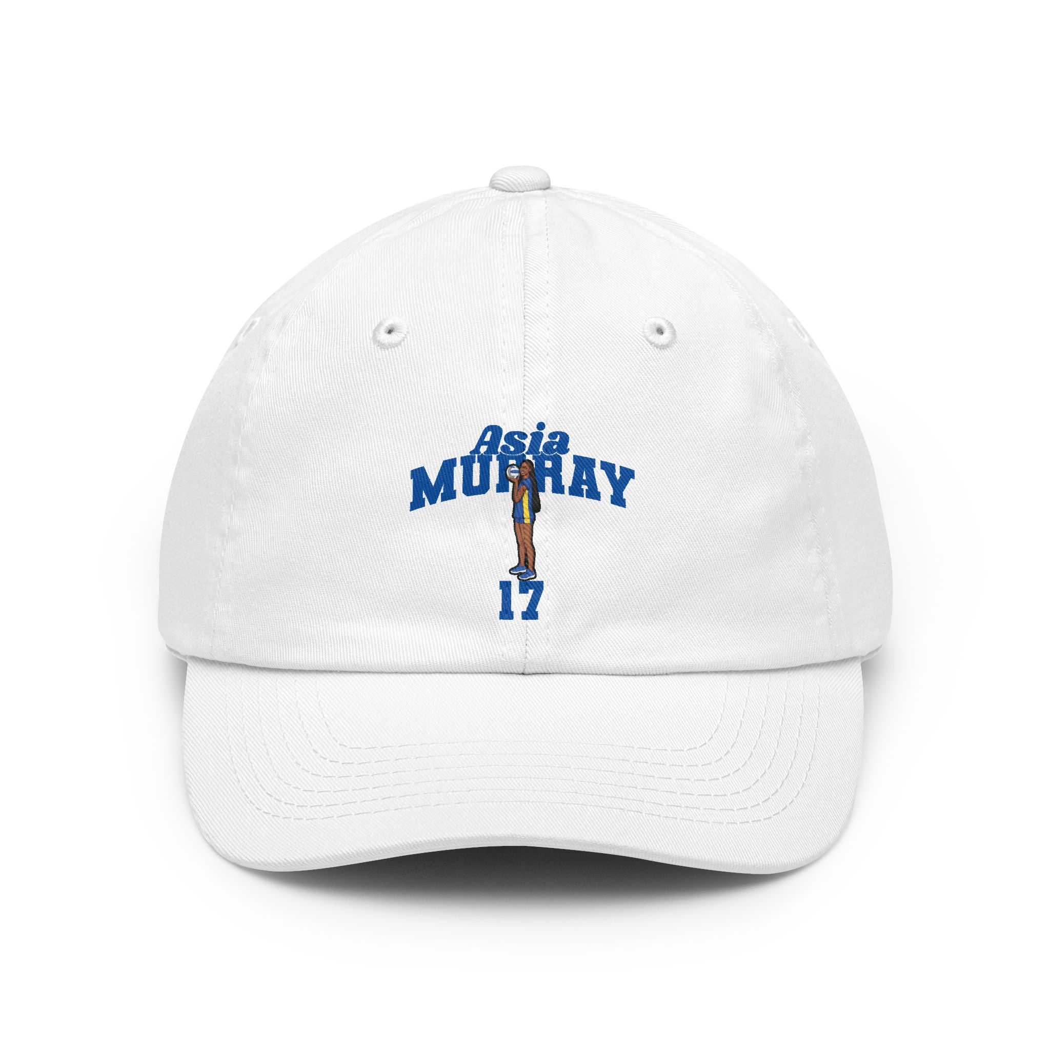 Classic Cap — character_signature_arch in White