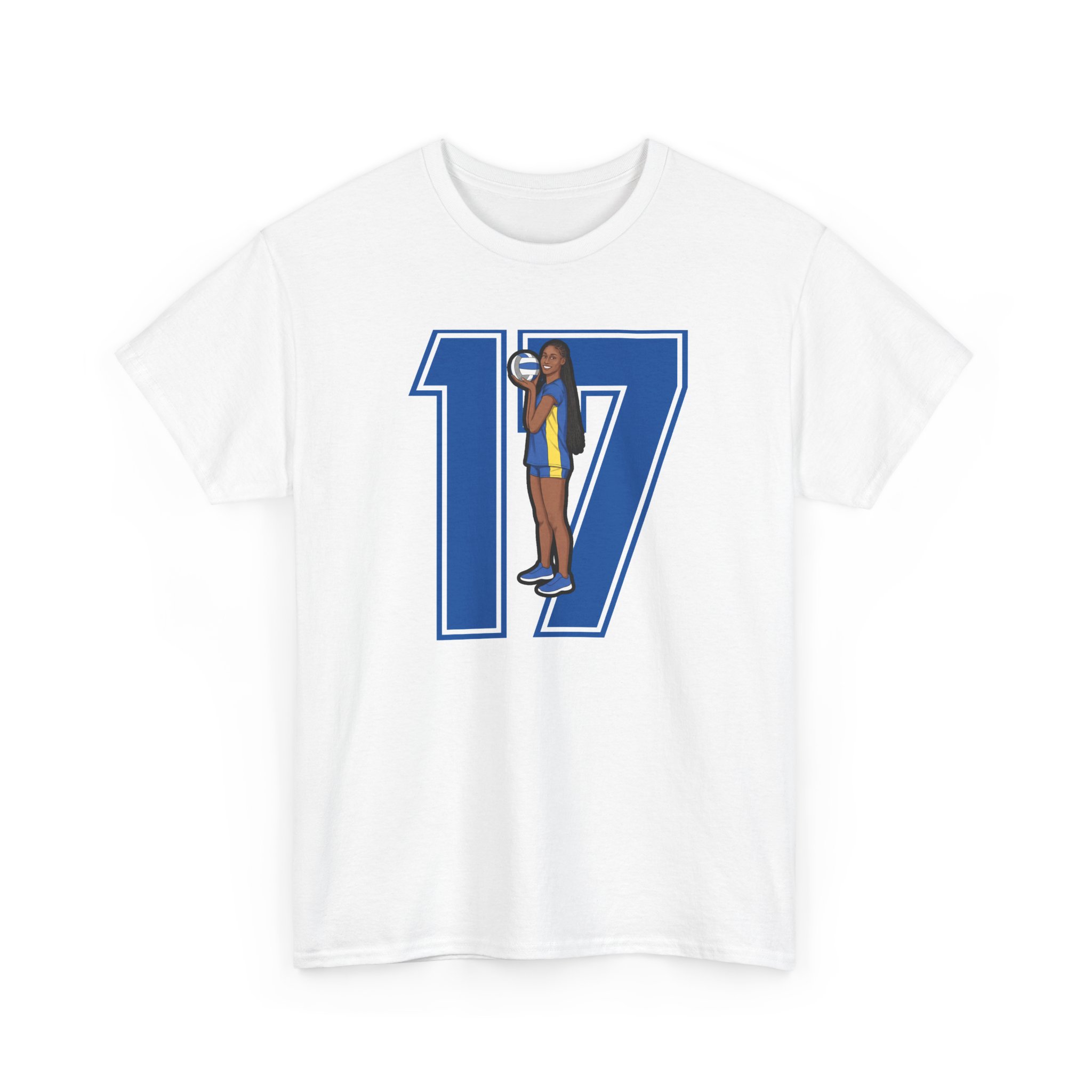Tee — character_number in White