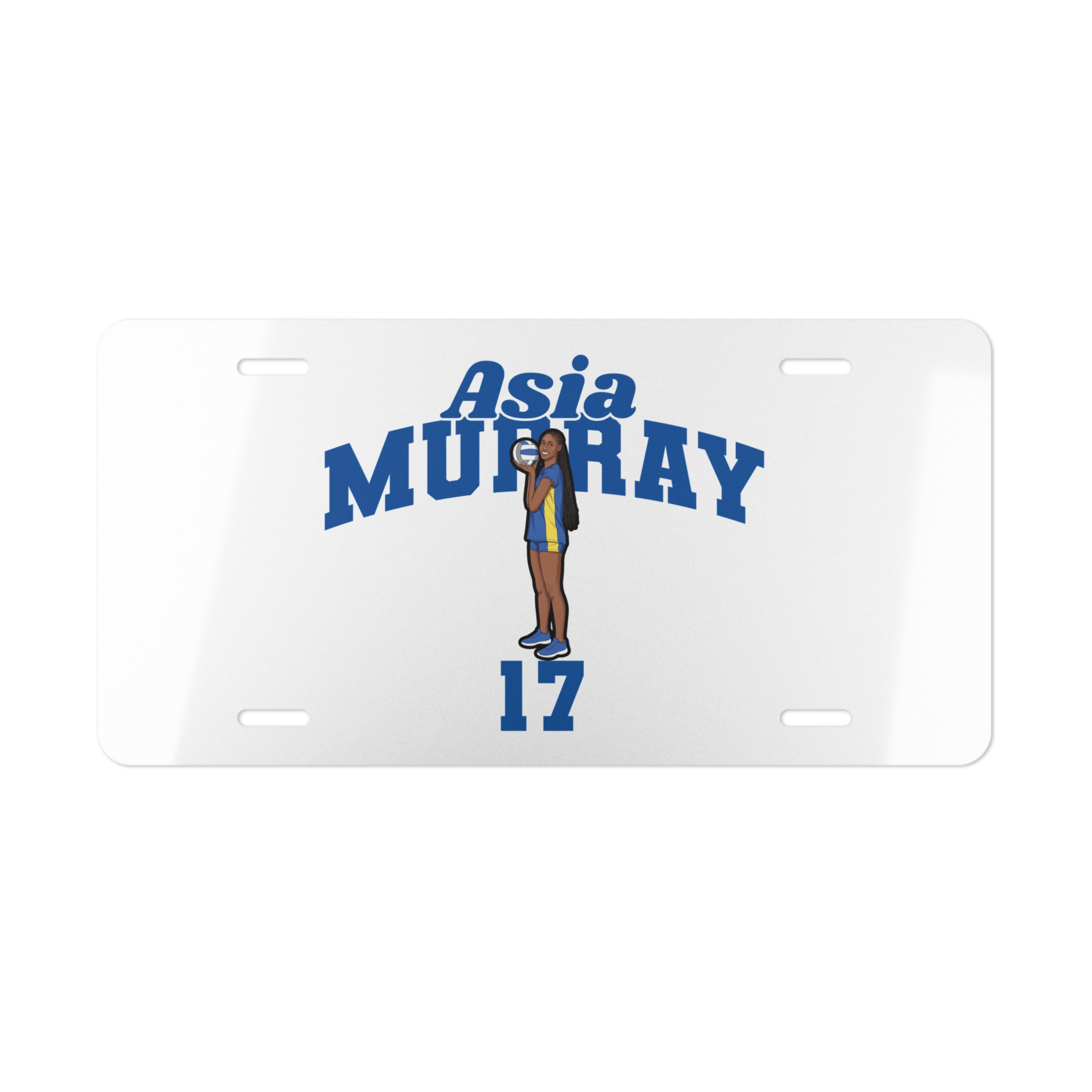 License Plate — character_signature_arch in Classic