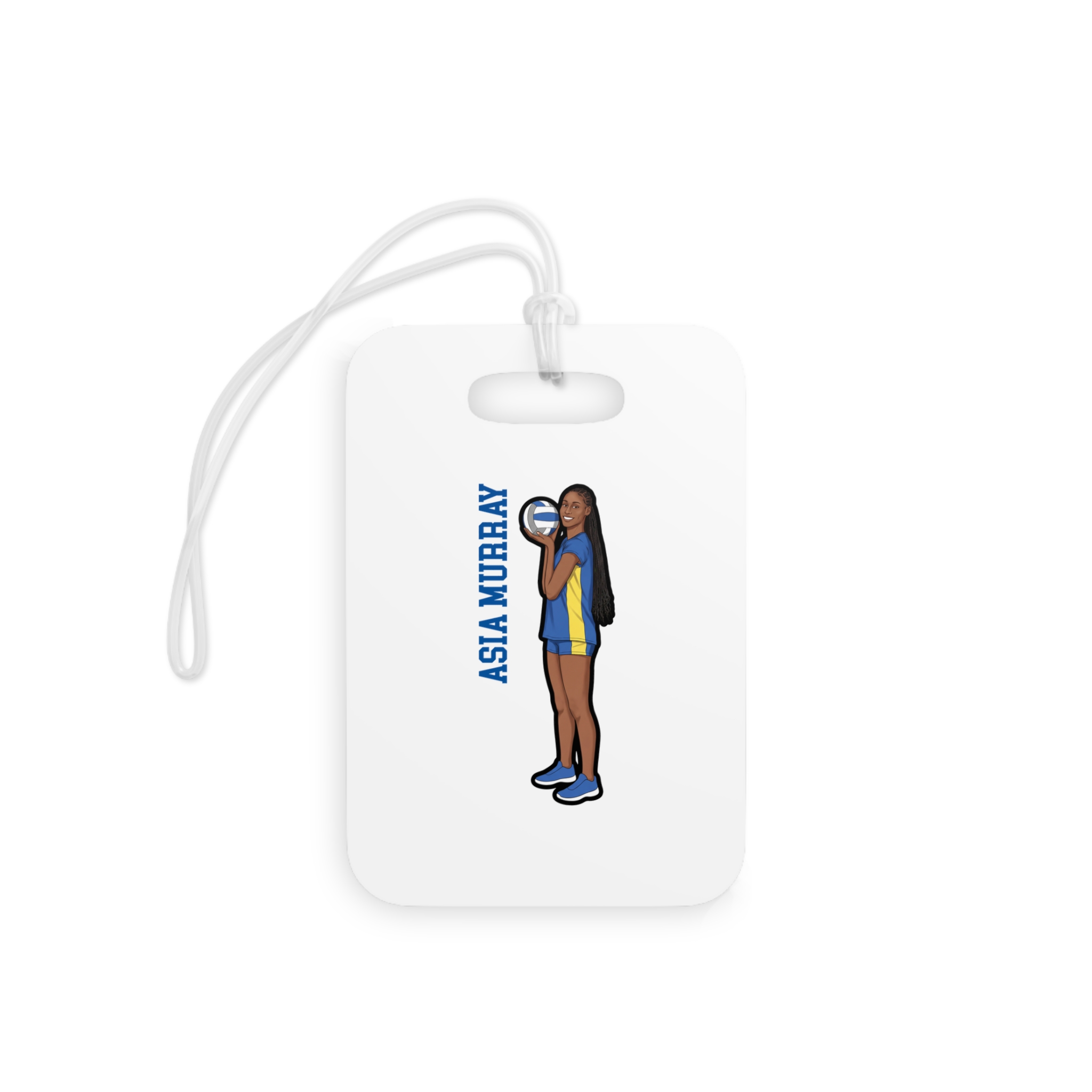 Bag Tag — character_name_vertical in Classic