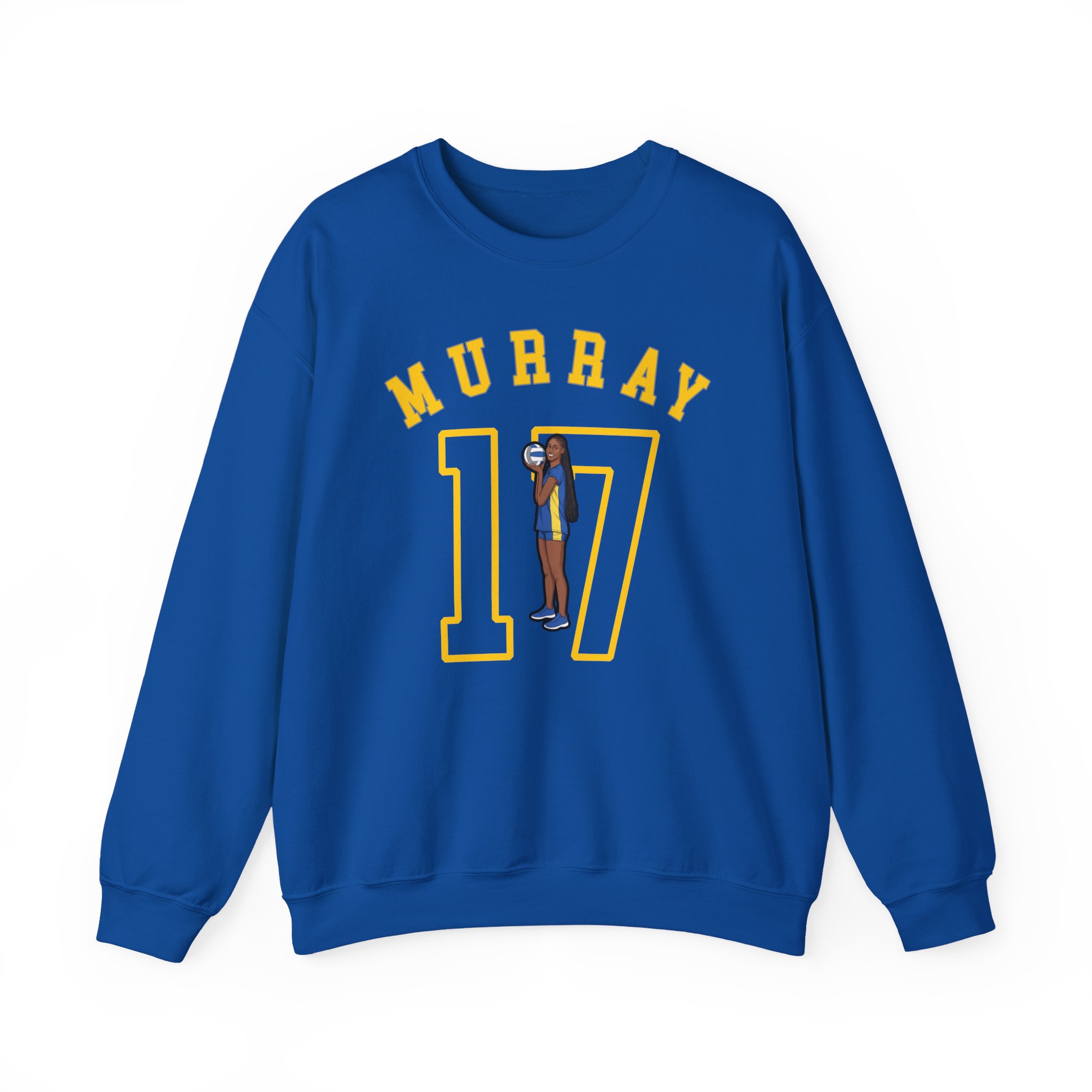 Crewneck Sweatshirt — character_shirsey_arch in Royal