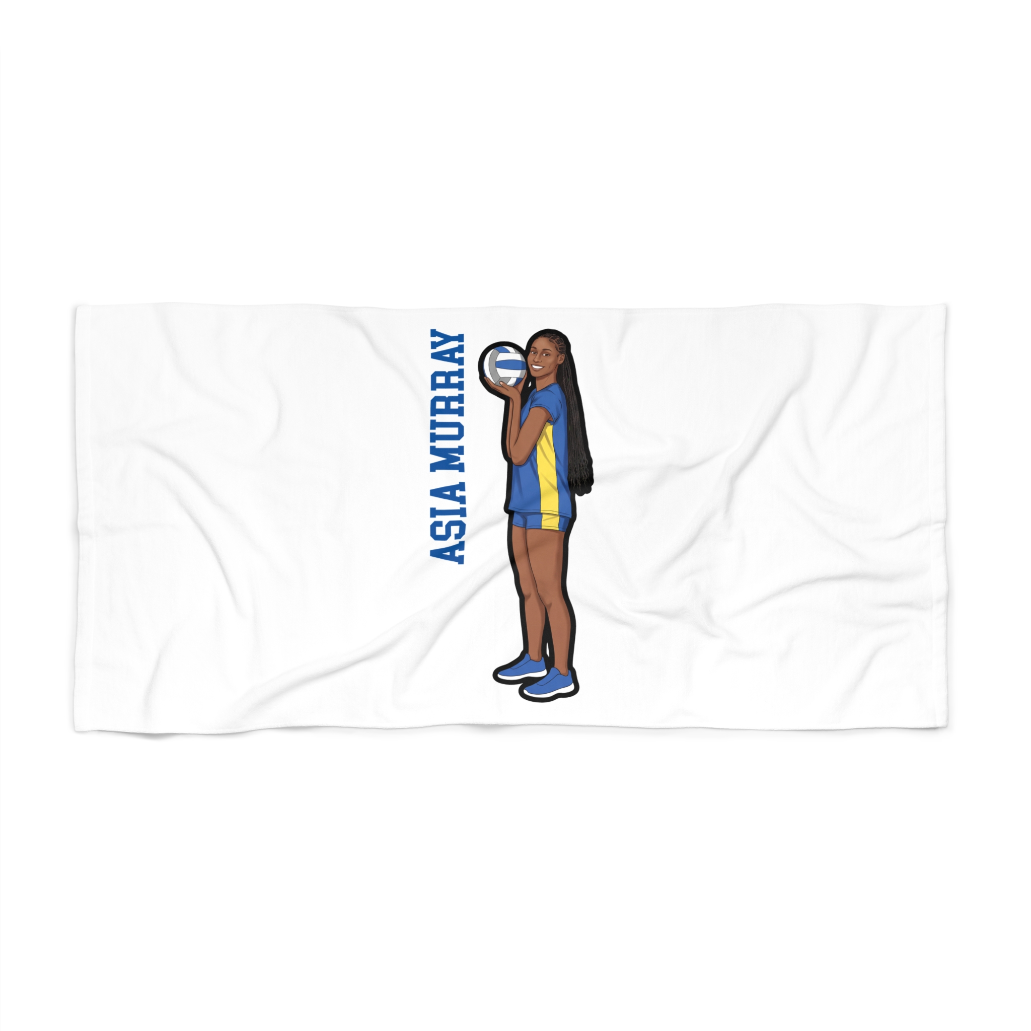 Beach Towel — character_name_vertical in Classic