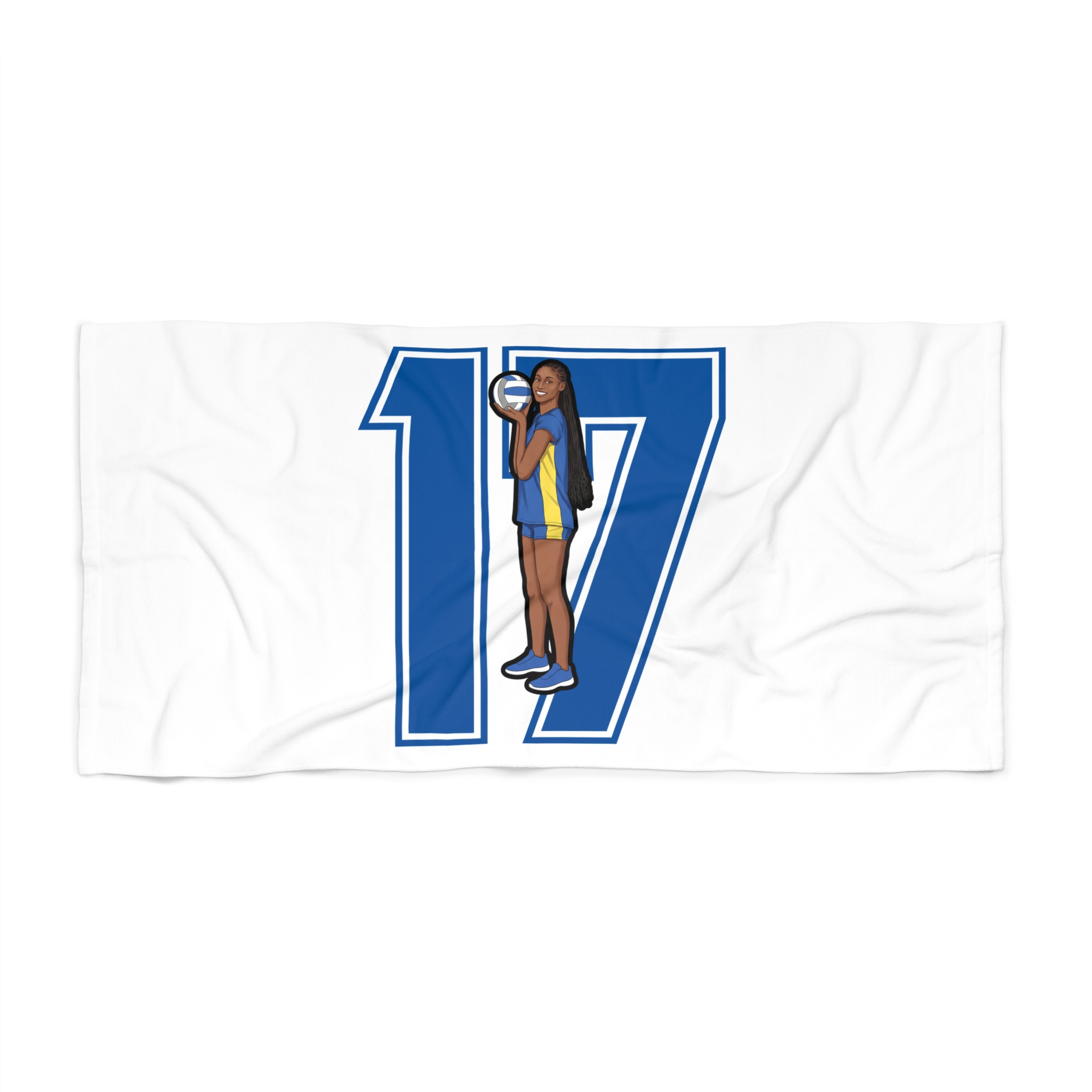 Beach Towel — character_number in Classic