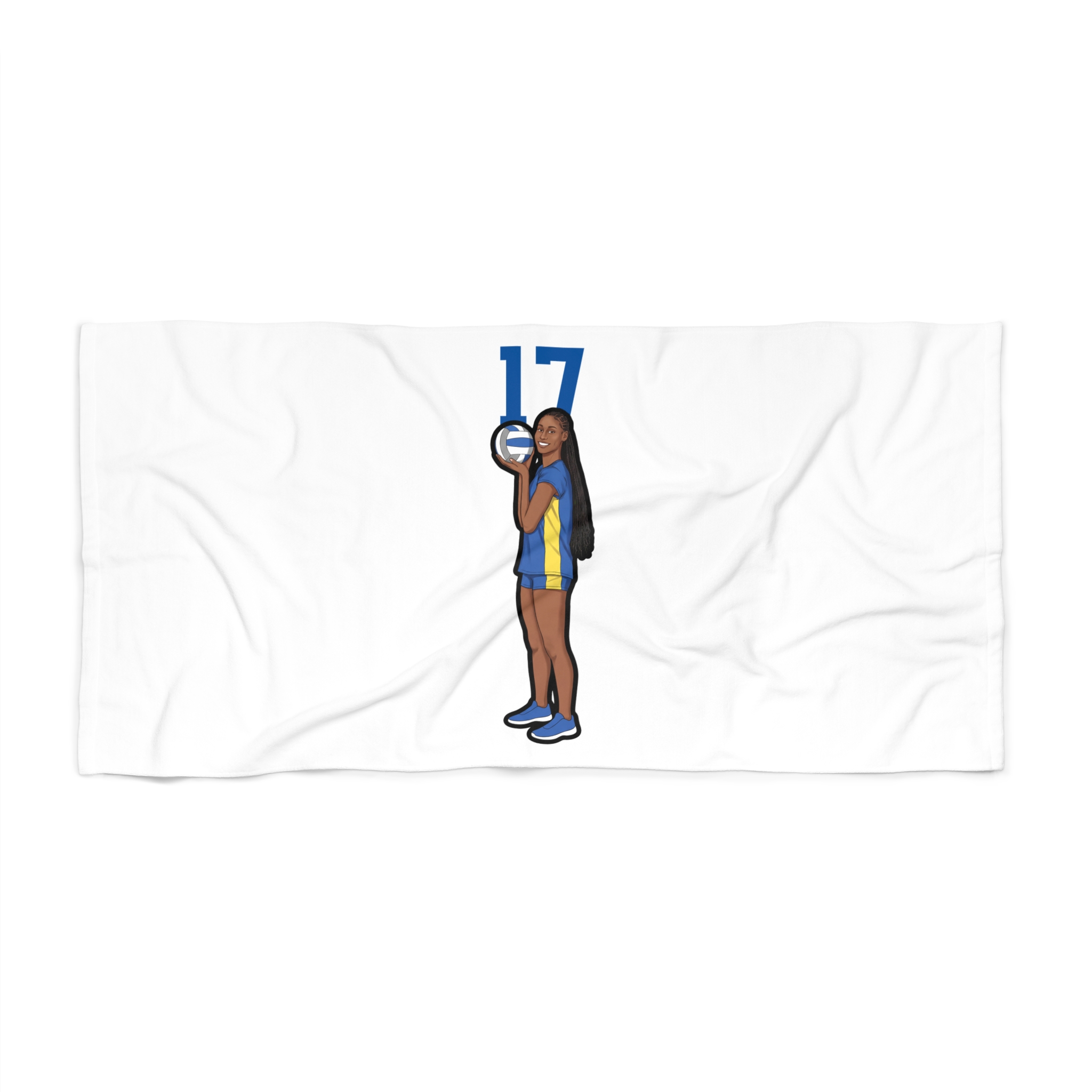 Beach Towel — character_number_top in Classic