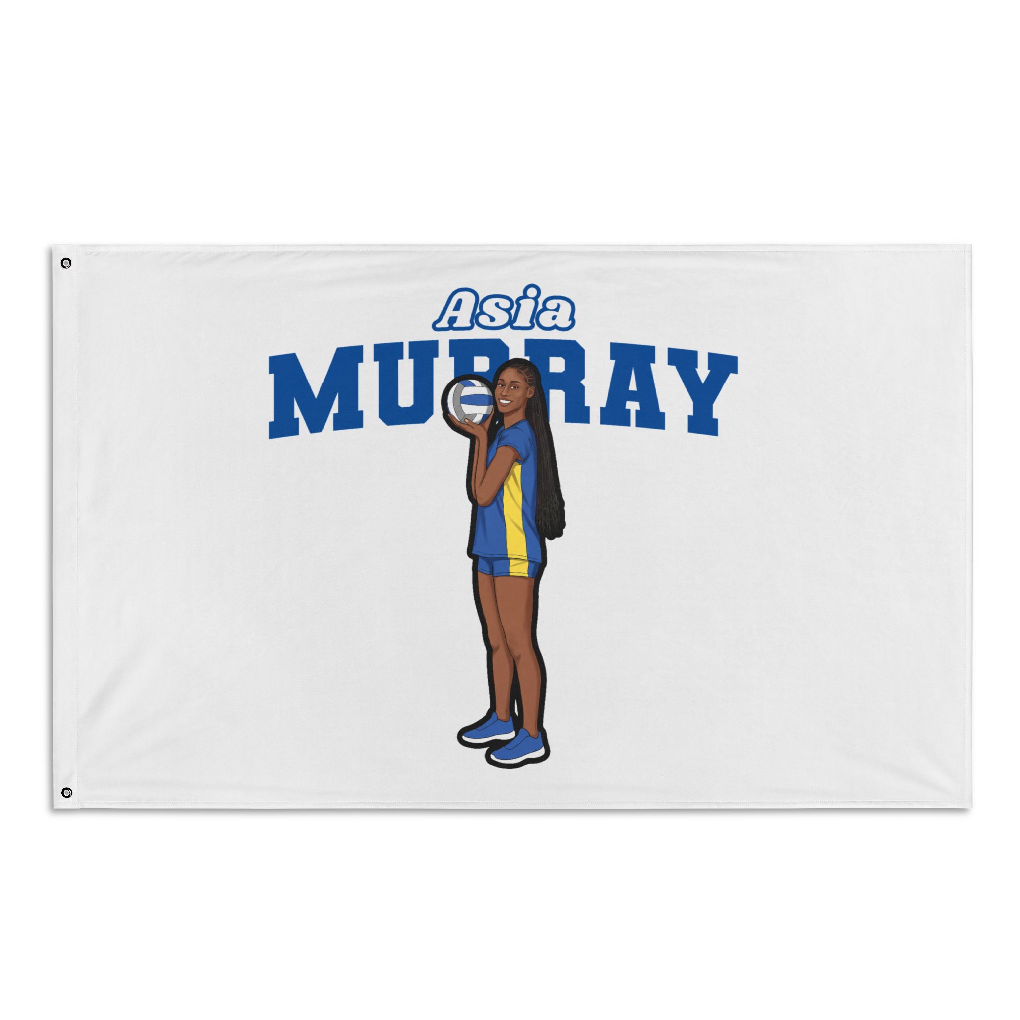 Flag (35 × 56 in) — character_name_arch in Classic