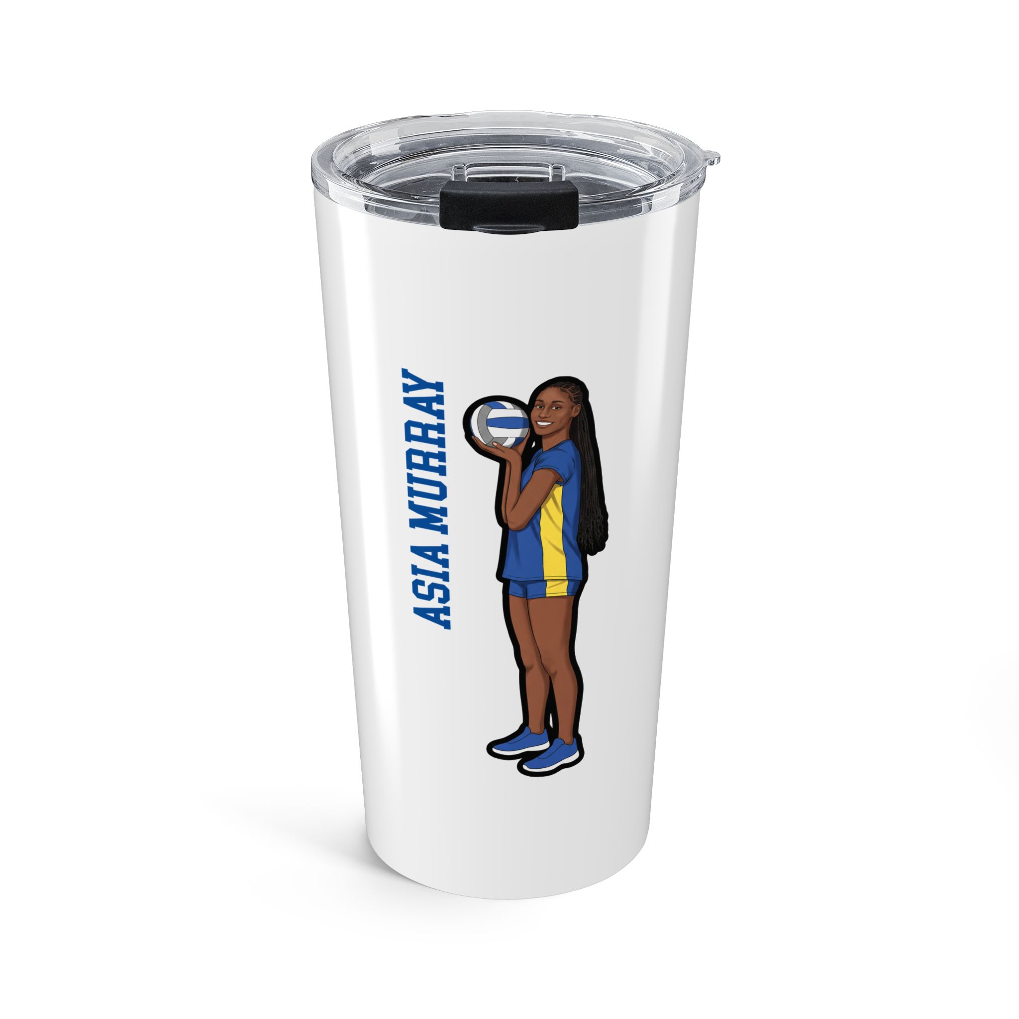20oz Tumbler — character_name_vertical in Classic