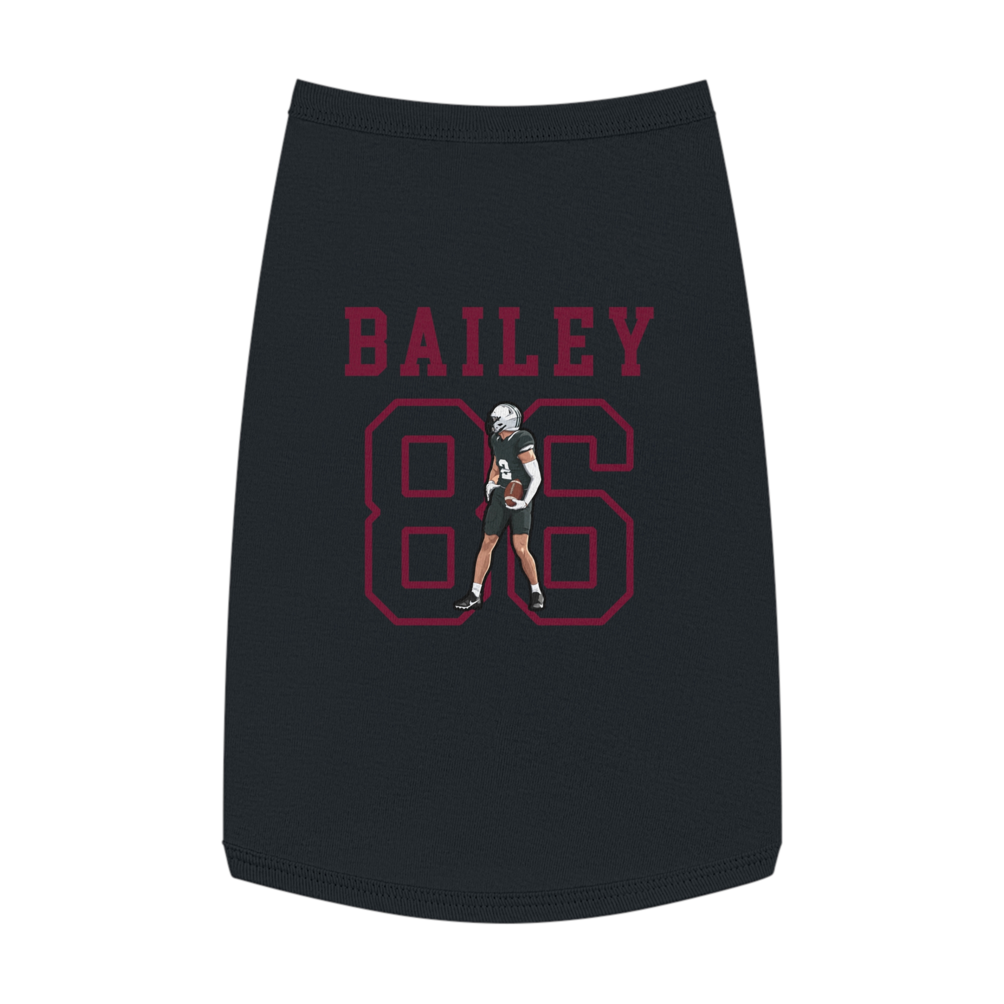 Pet Tank Top — character_shirsey in Black