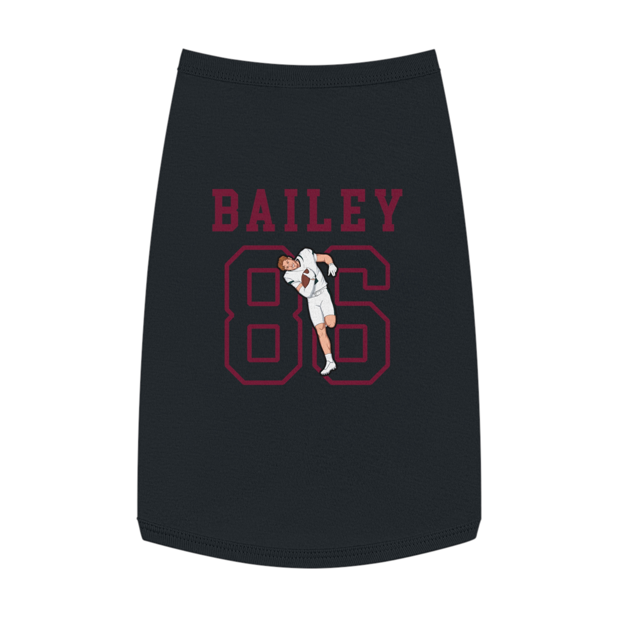 Pet Tank Top — character_shirsey in Black