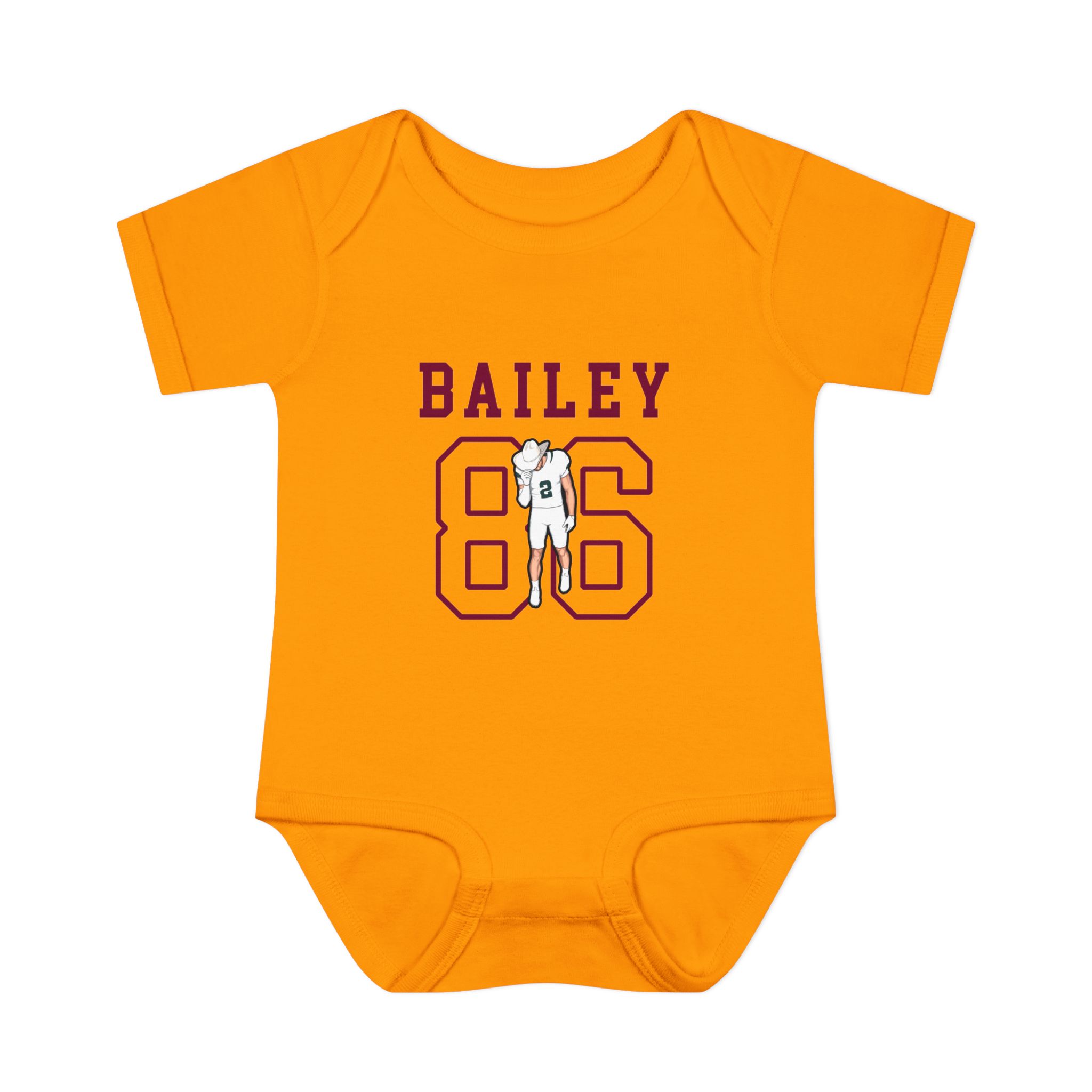 Baby Onesie — character_shirsey in Gold