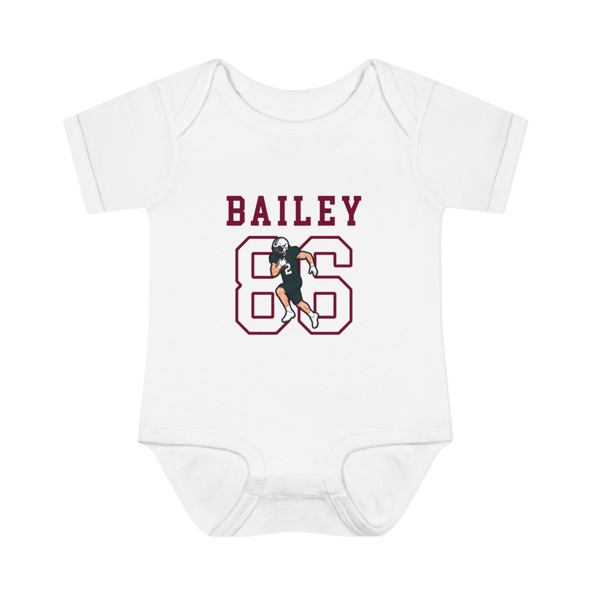 Baby Onesie — character_shirsey in White