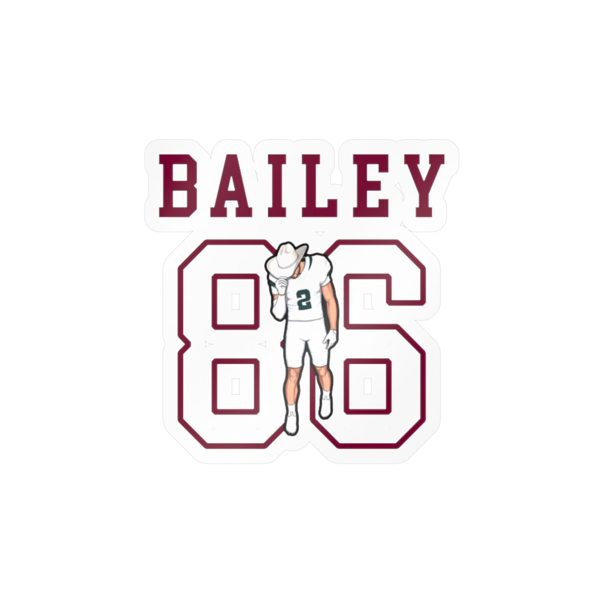 Vinyl Sticker — character_shirsey in Classic