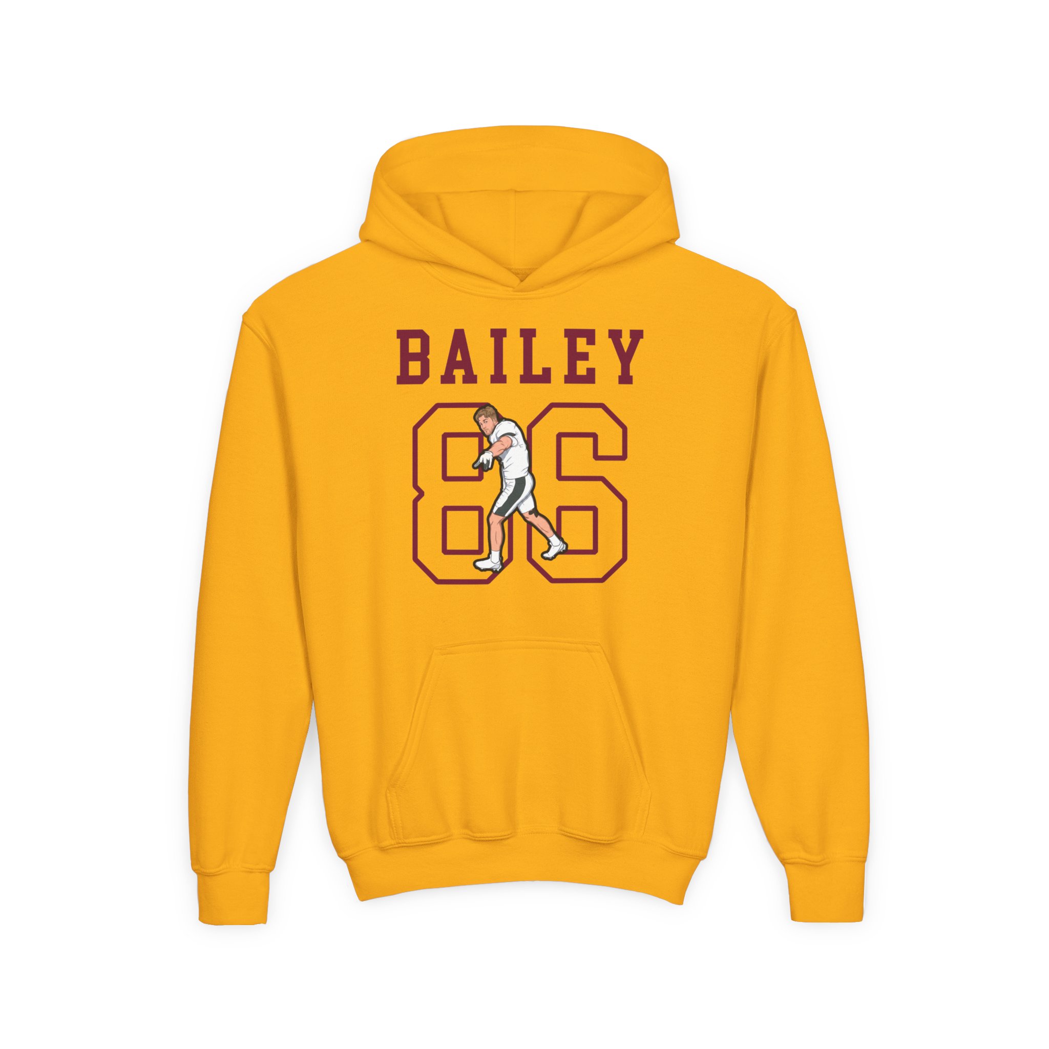 Youth Hoodie — character_shirsey in Gold