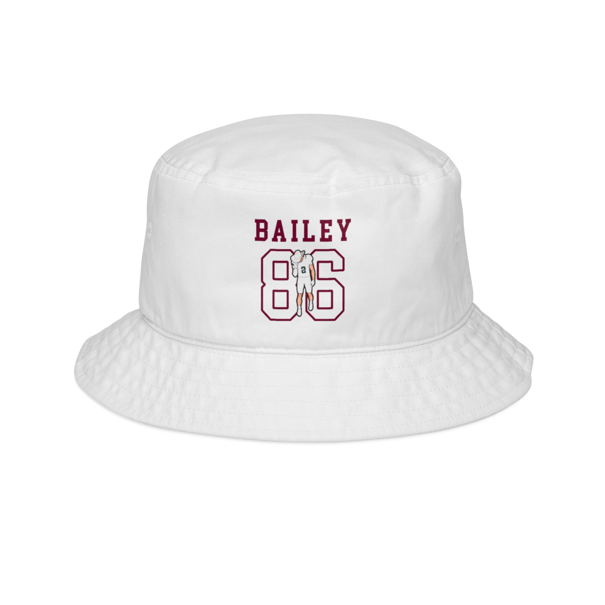 Bucket Hat — character_shirsey in White