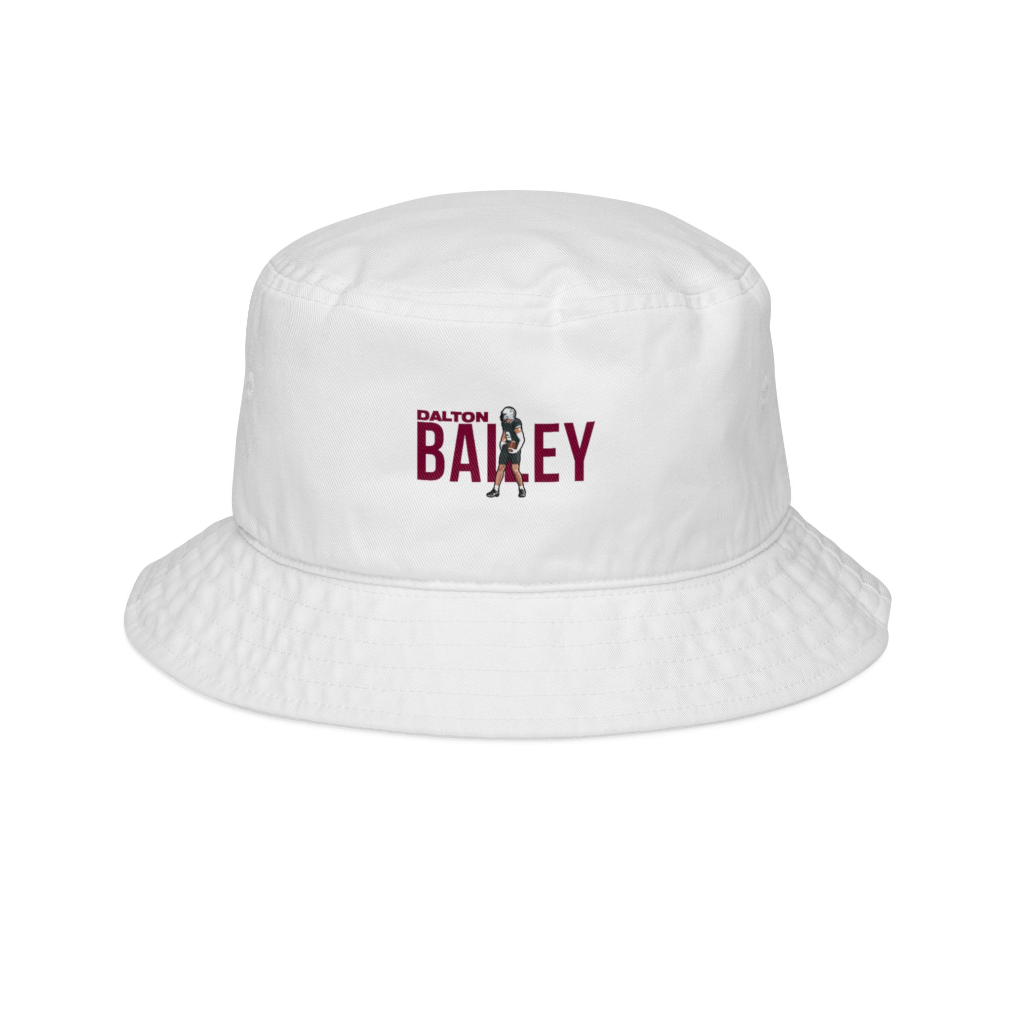Bucket Hat — character_player_name in White