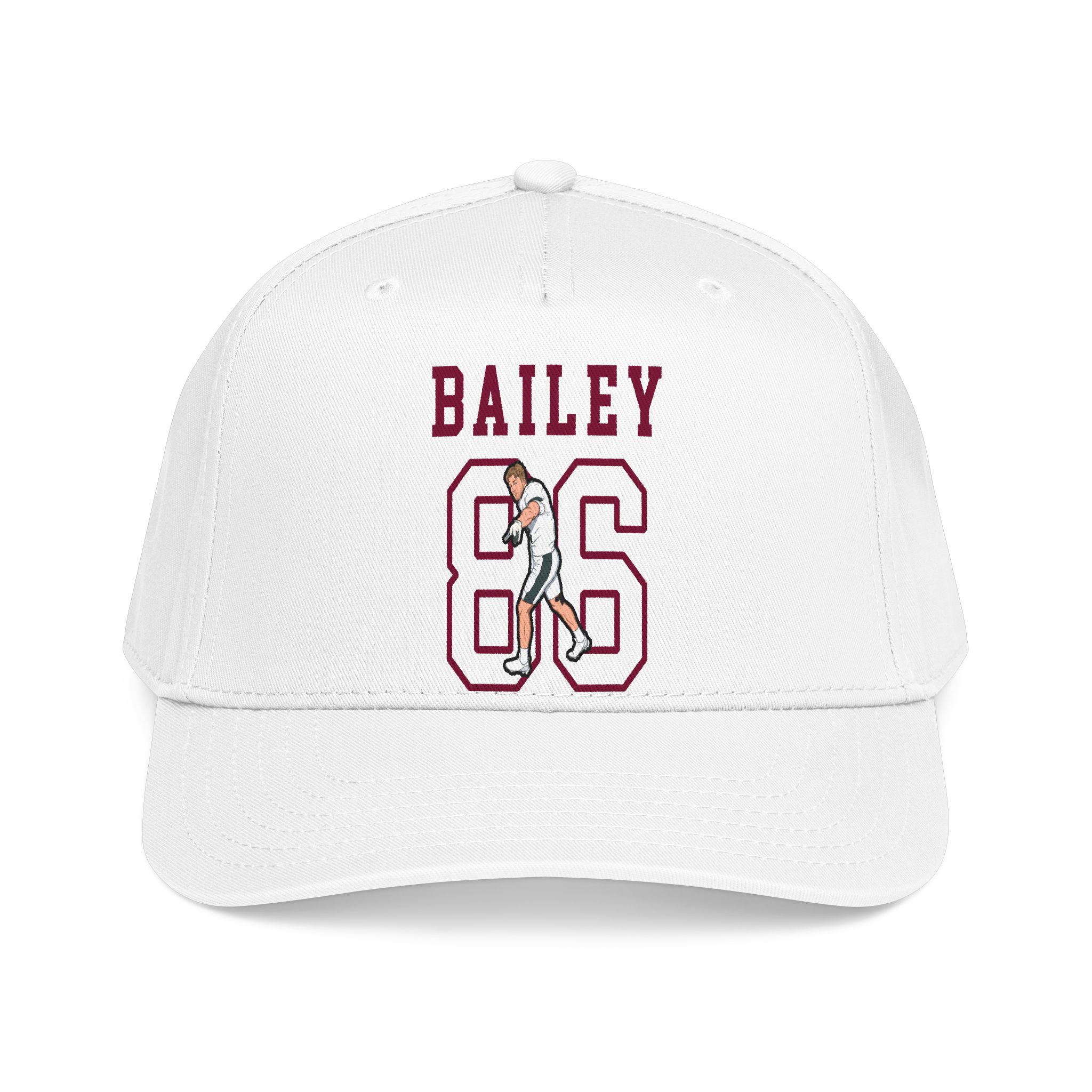 Baseball Cap — character_shirsey in White