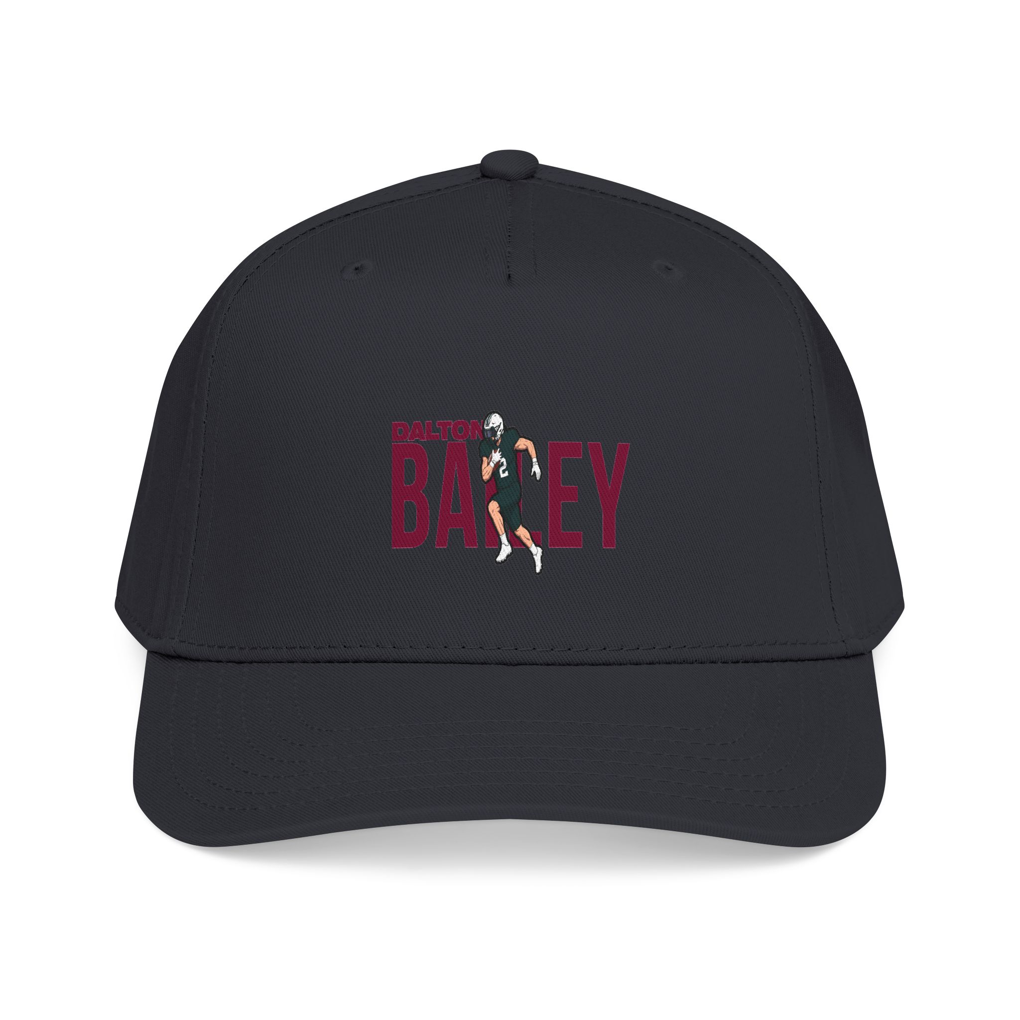 Baseball Cap — character_player_name in Black