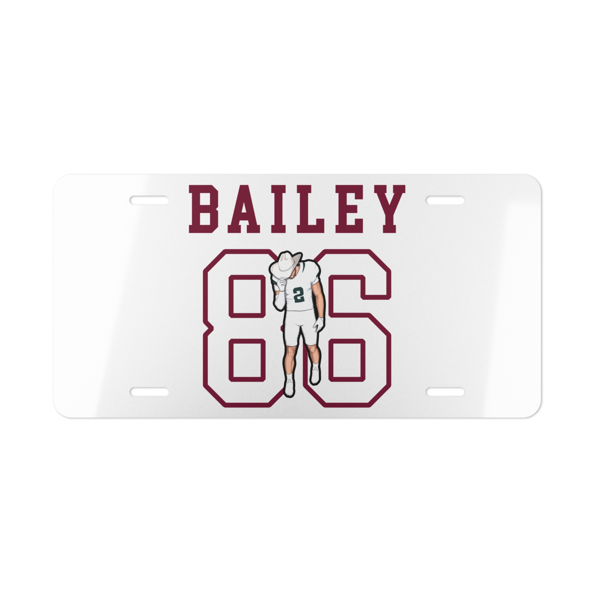 License Plate — character_shirsey in Classic