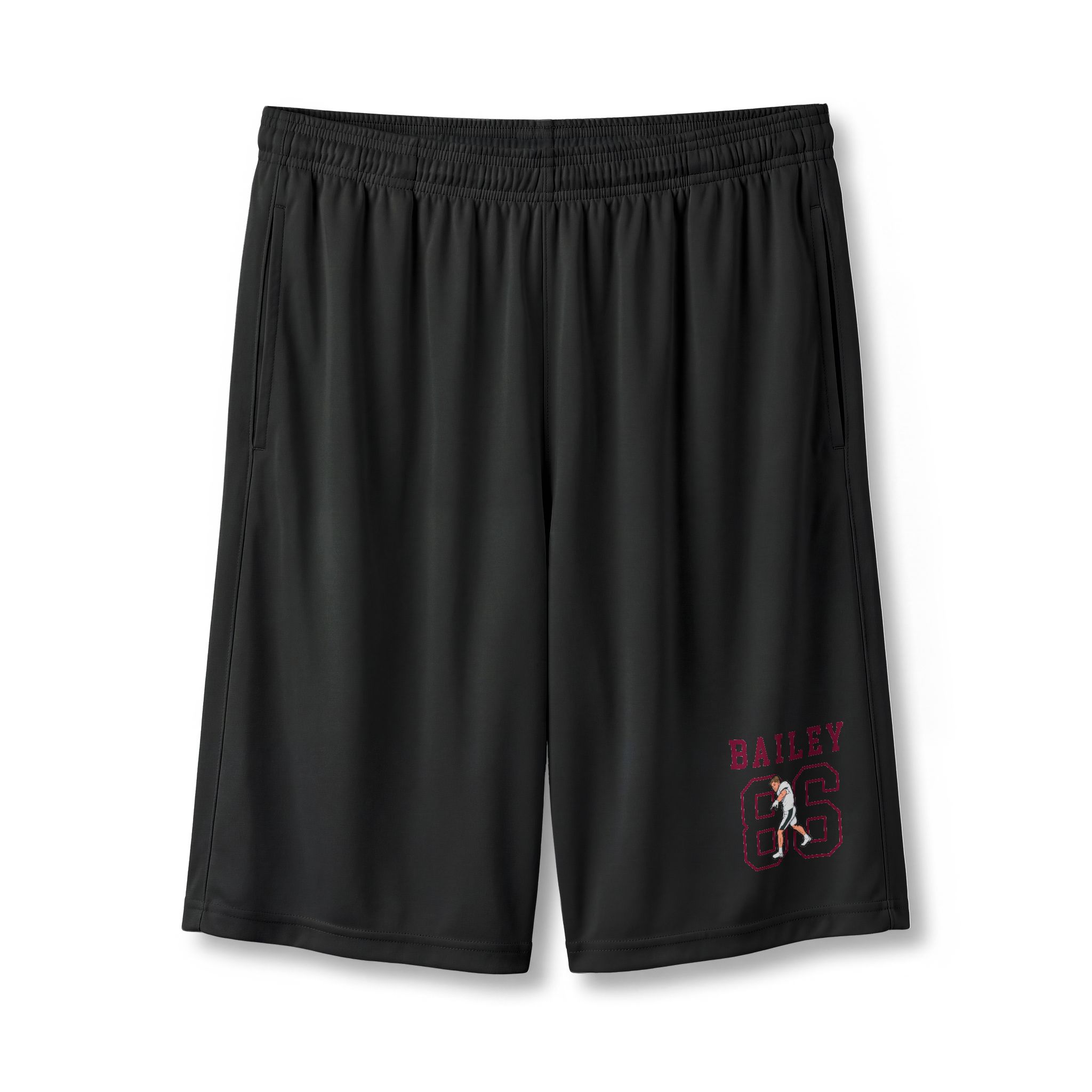 Shorts — character_shirsey in Black