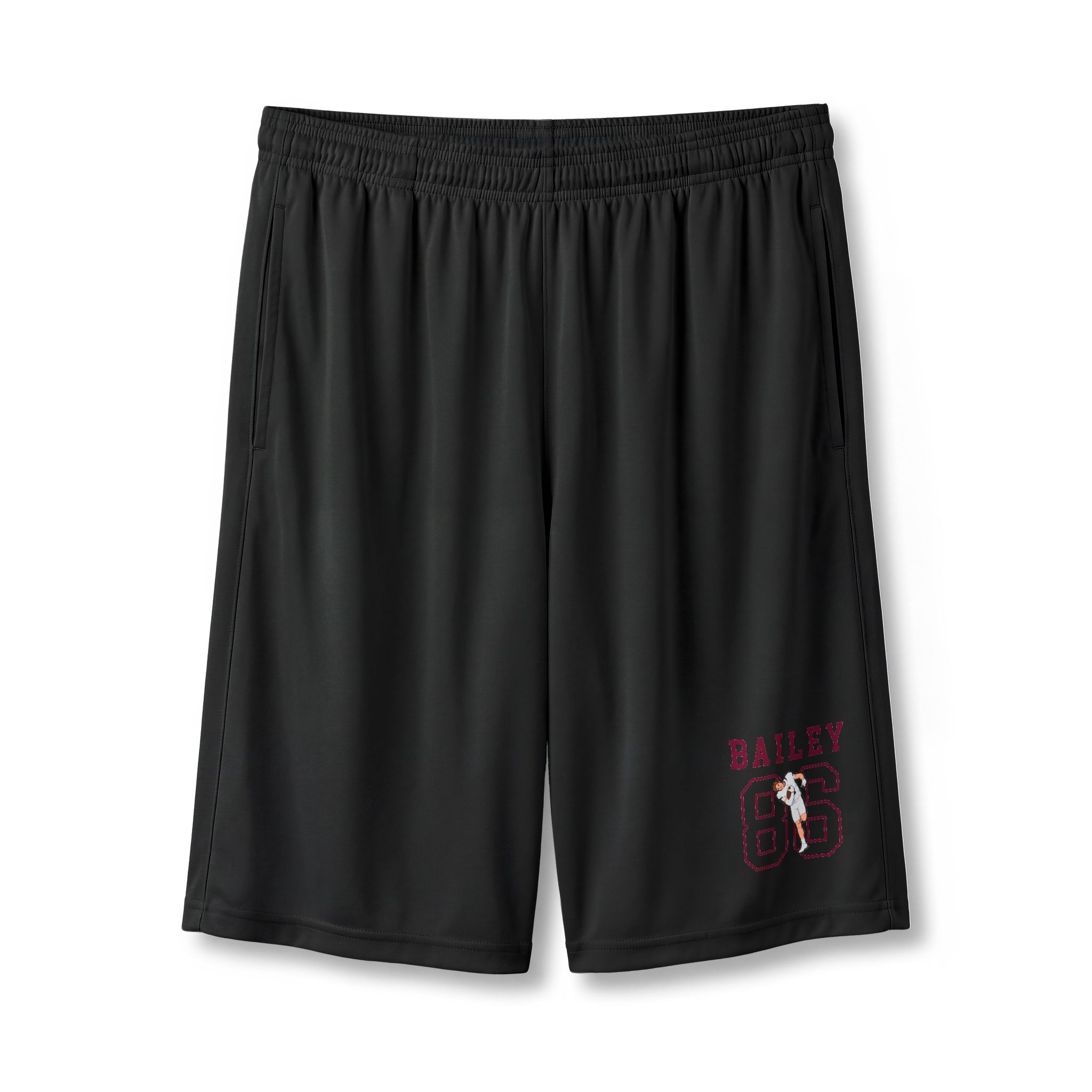 Shorts — character_shirsey in Black