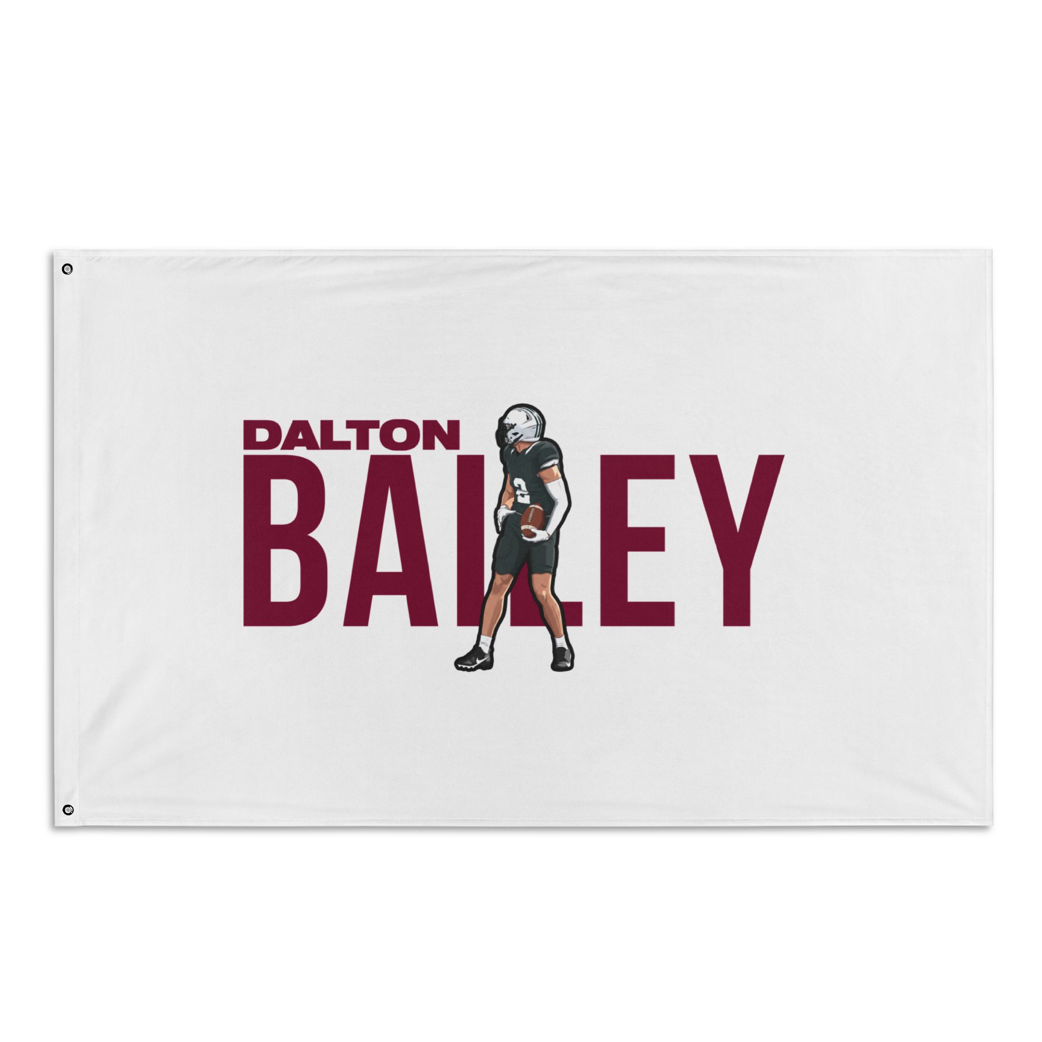 Flag (35 × 56 in) — character_player_name in Classic