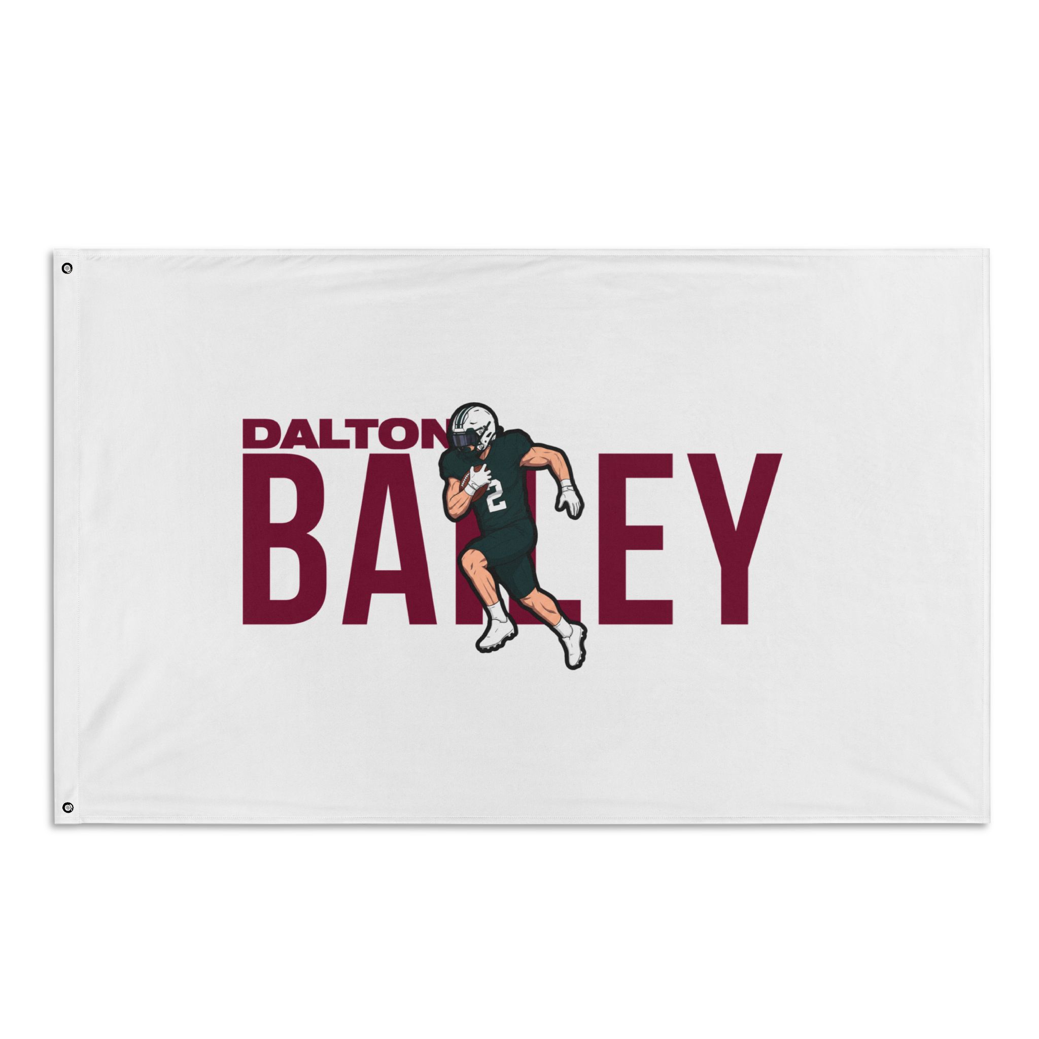 Flag (35 × 56 in) — character_player_name in Classic