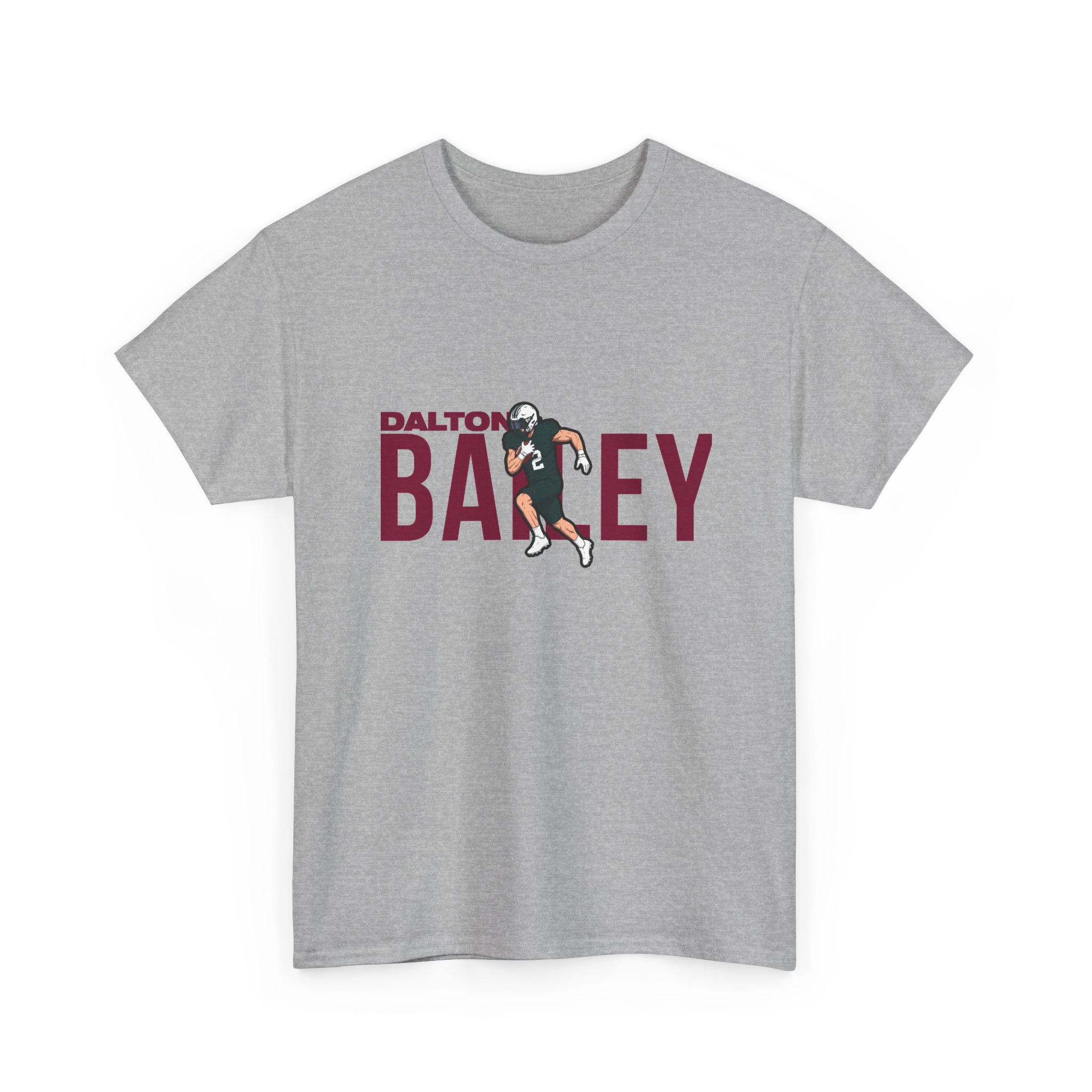 Tee — character_player_name in Grey