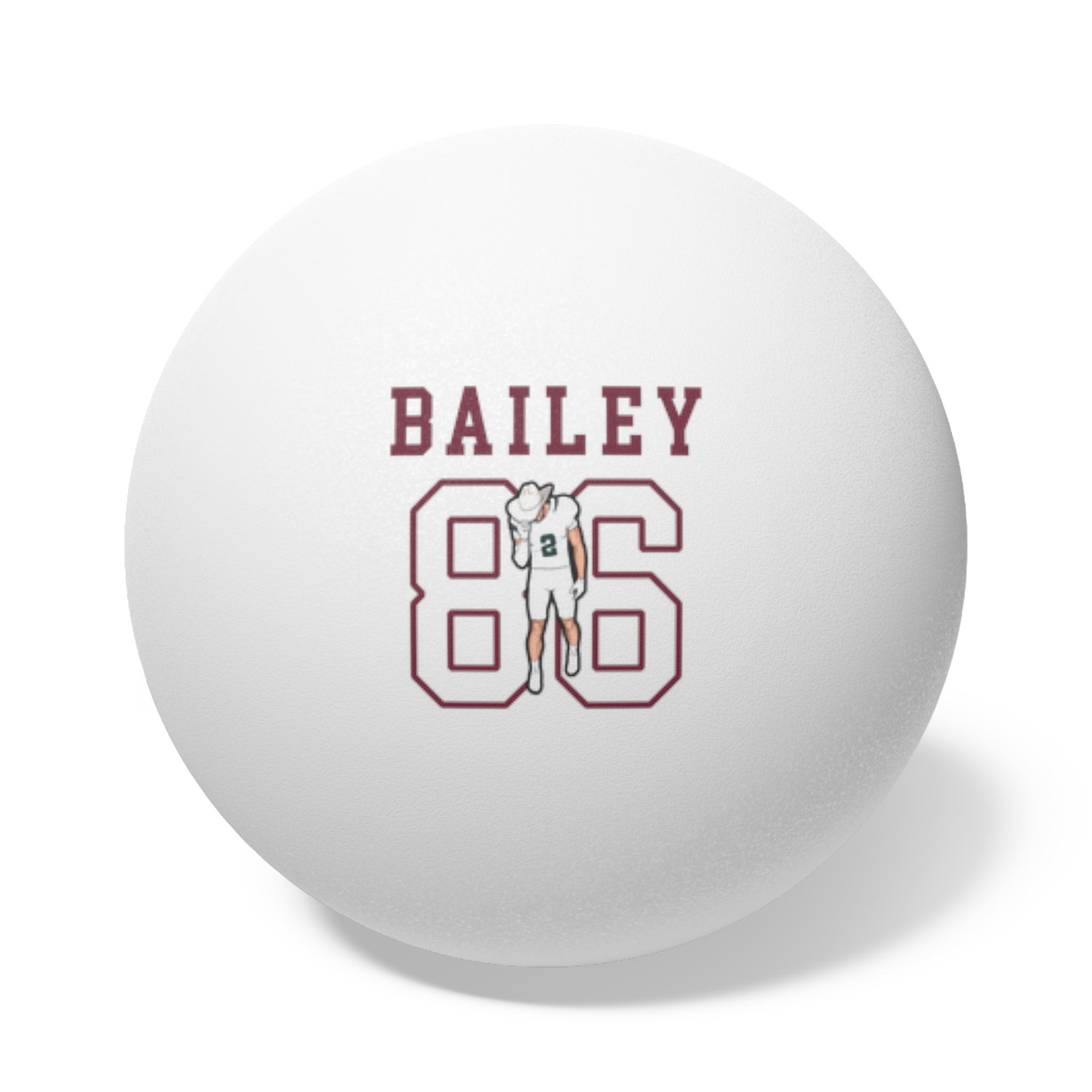 Ping Pong Balls, 6 pcs — character_shirsey in White