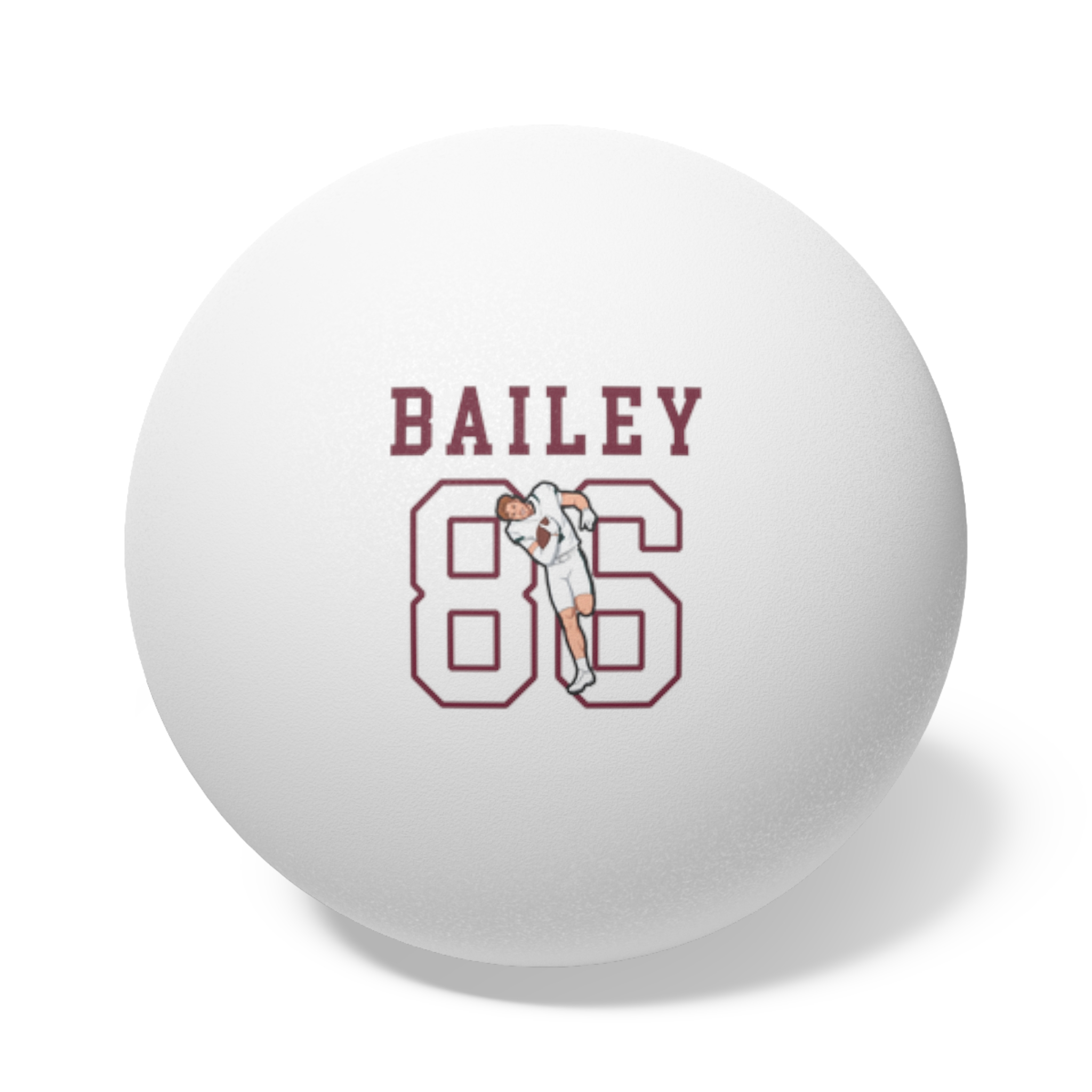 Ping Pong Balls, 6 pcs — character_shirsey in White