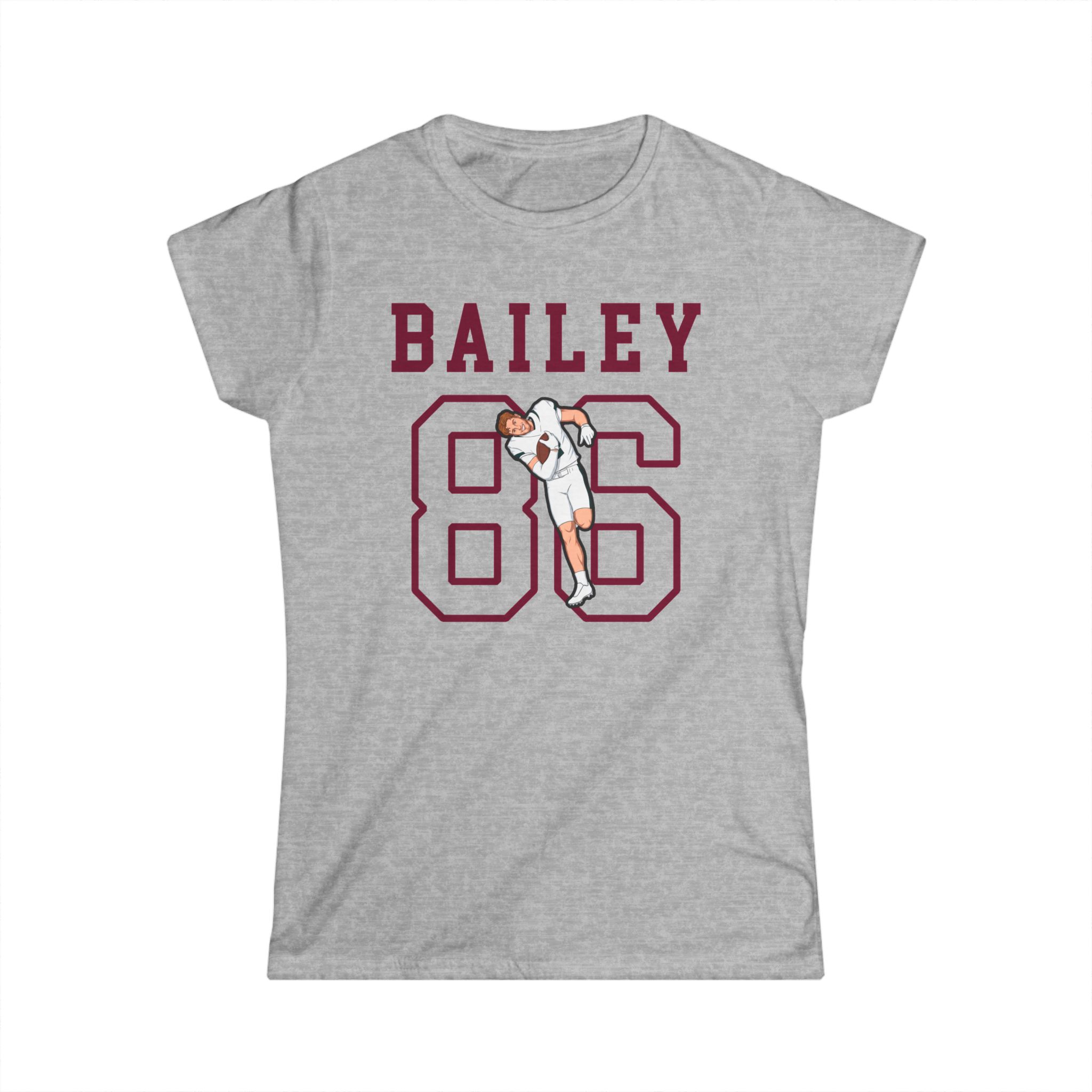 Women's Softstyle Tee — character_shirsey in Grey
