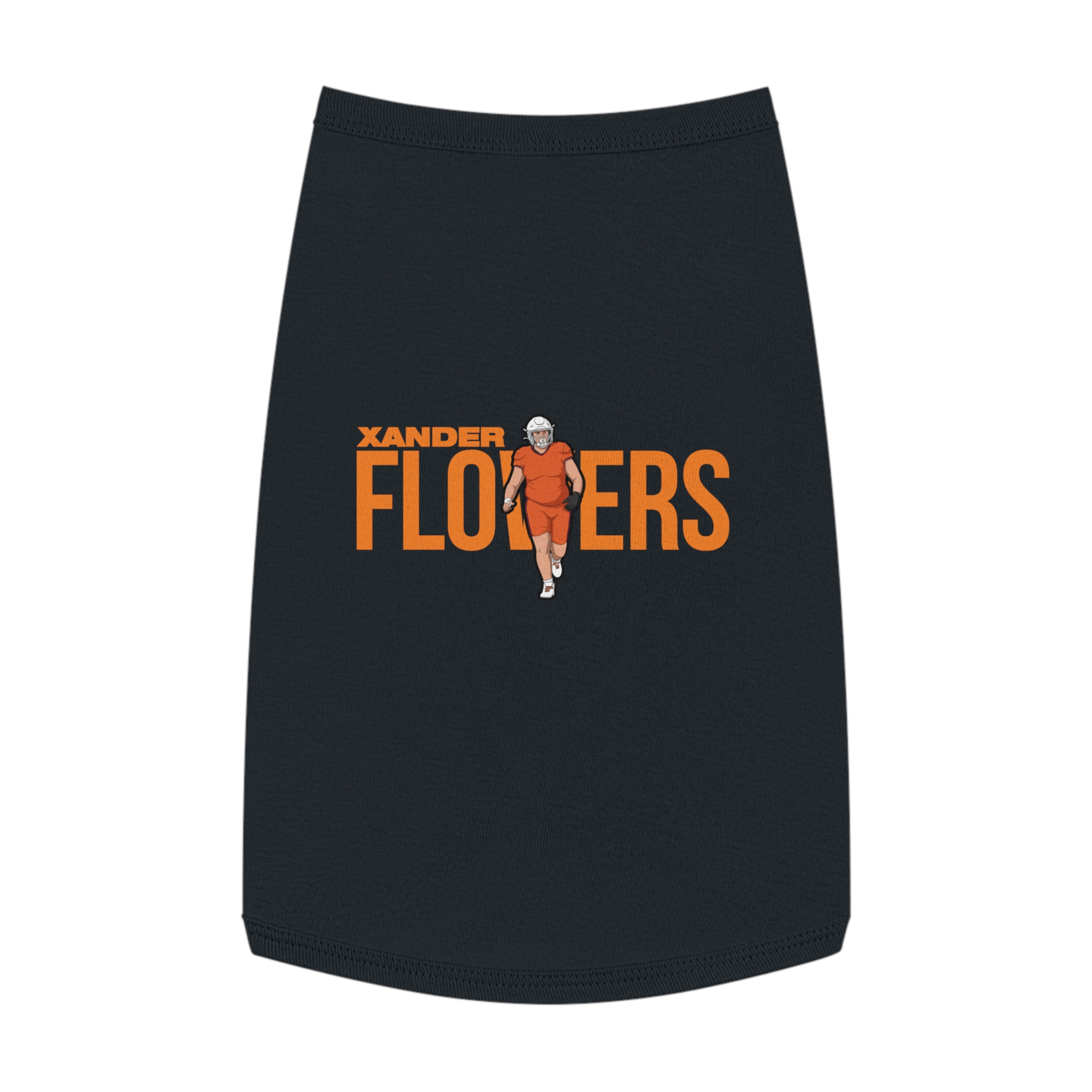 Pet Tank Top — character_player_name in White