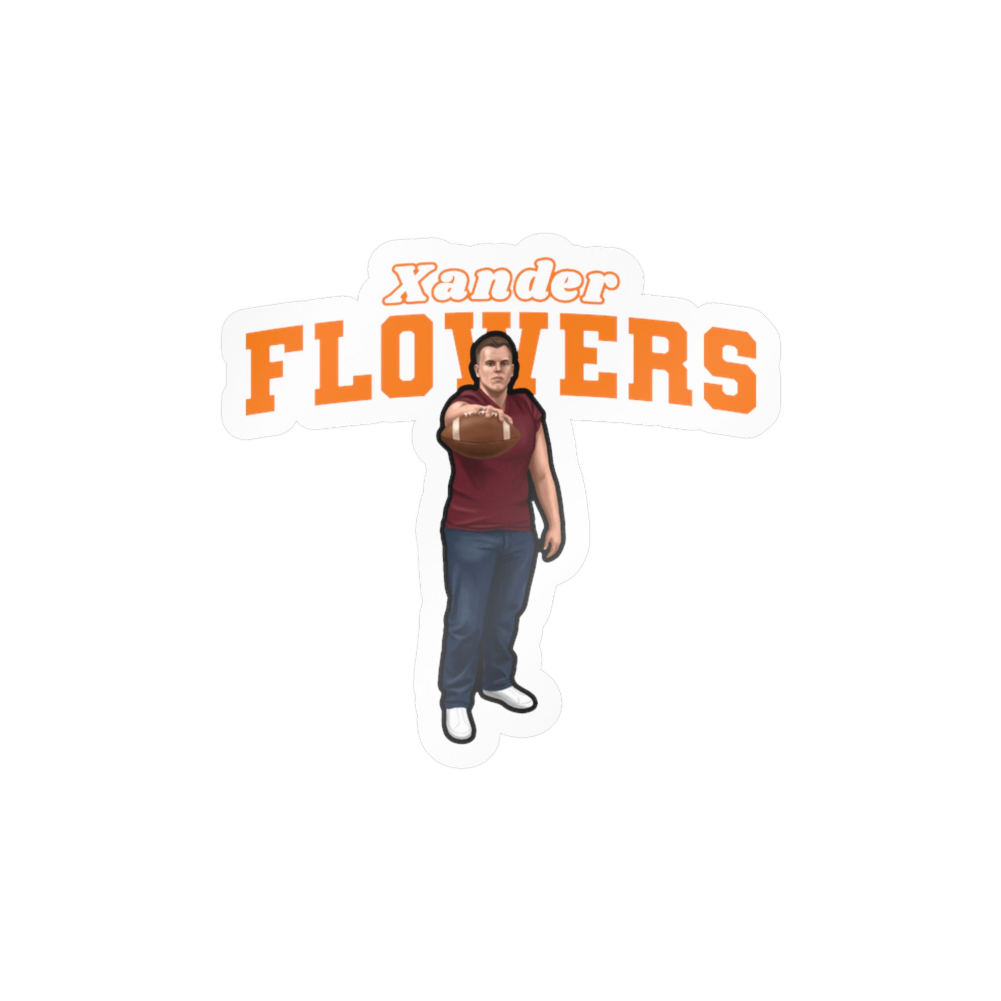 Vinyl Sticker — character_name_arch in Classic