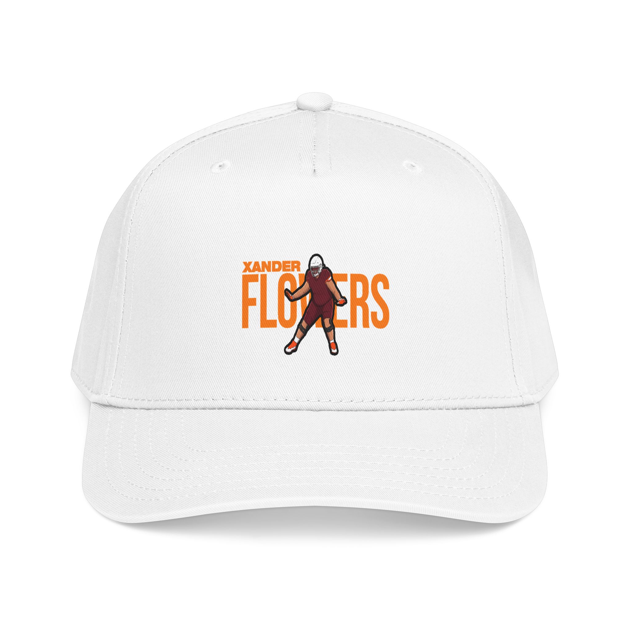 Baseball Cap — character_player_name in White