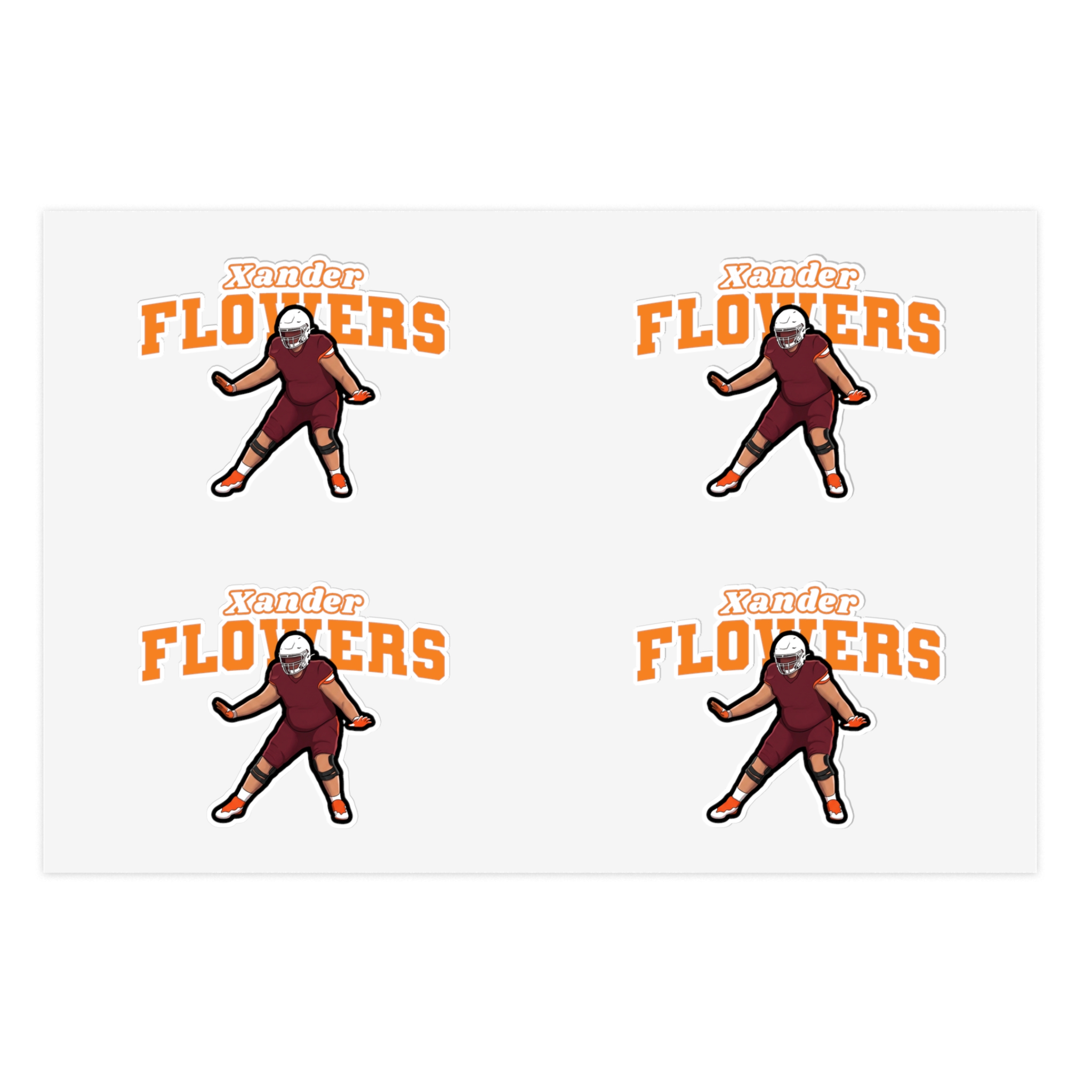 Sticker Sheet — character_name_arch in Classic