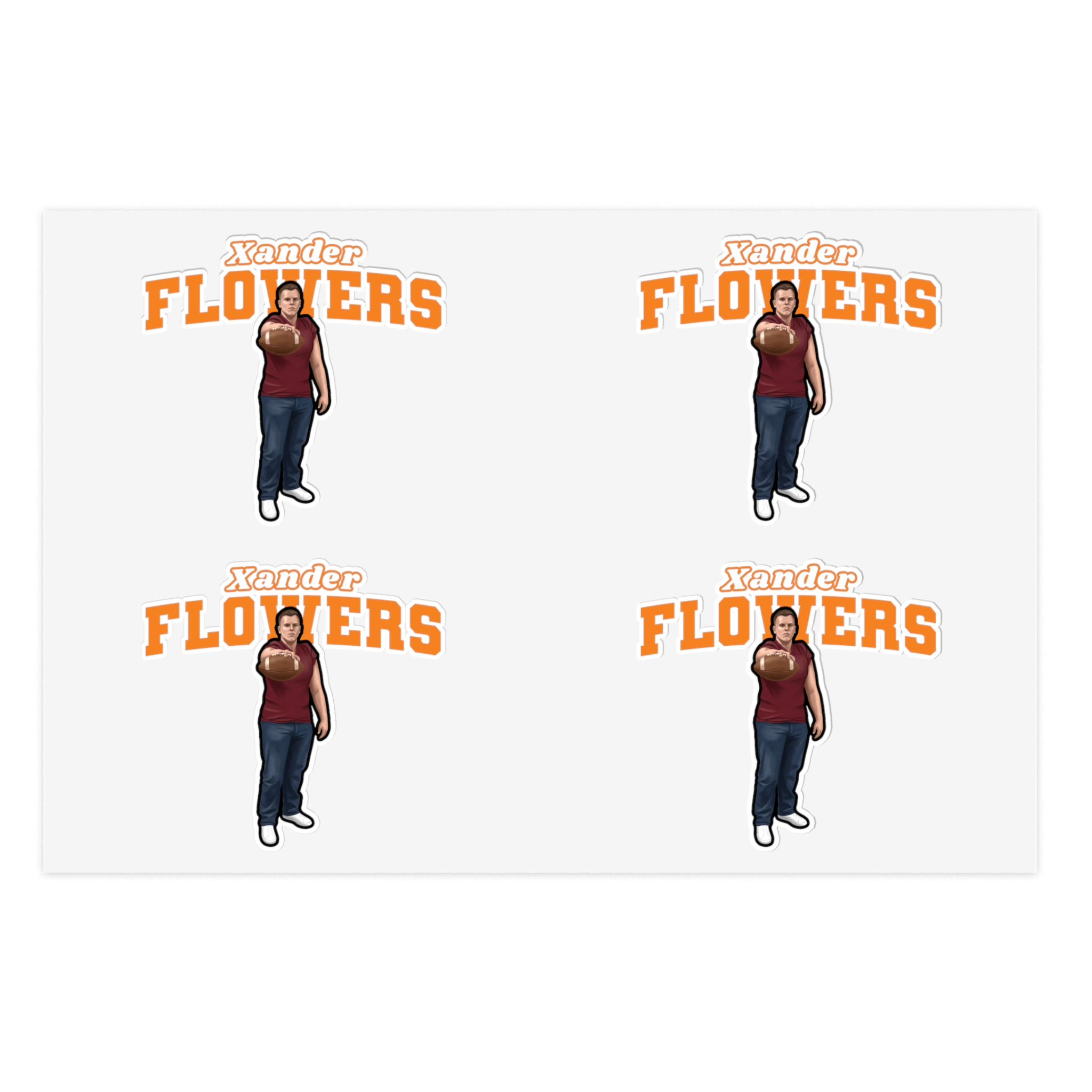 Sticker Sheet — character_name_arch in Classic
