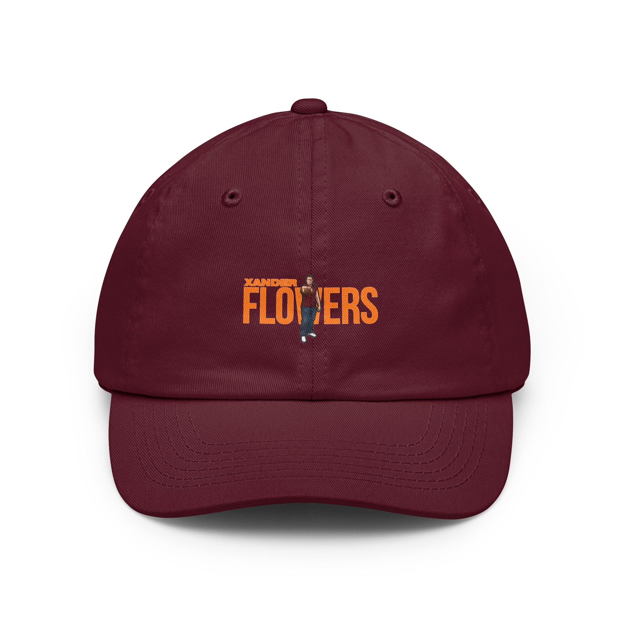 Classic Cap — character_player_name in Maroon