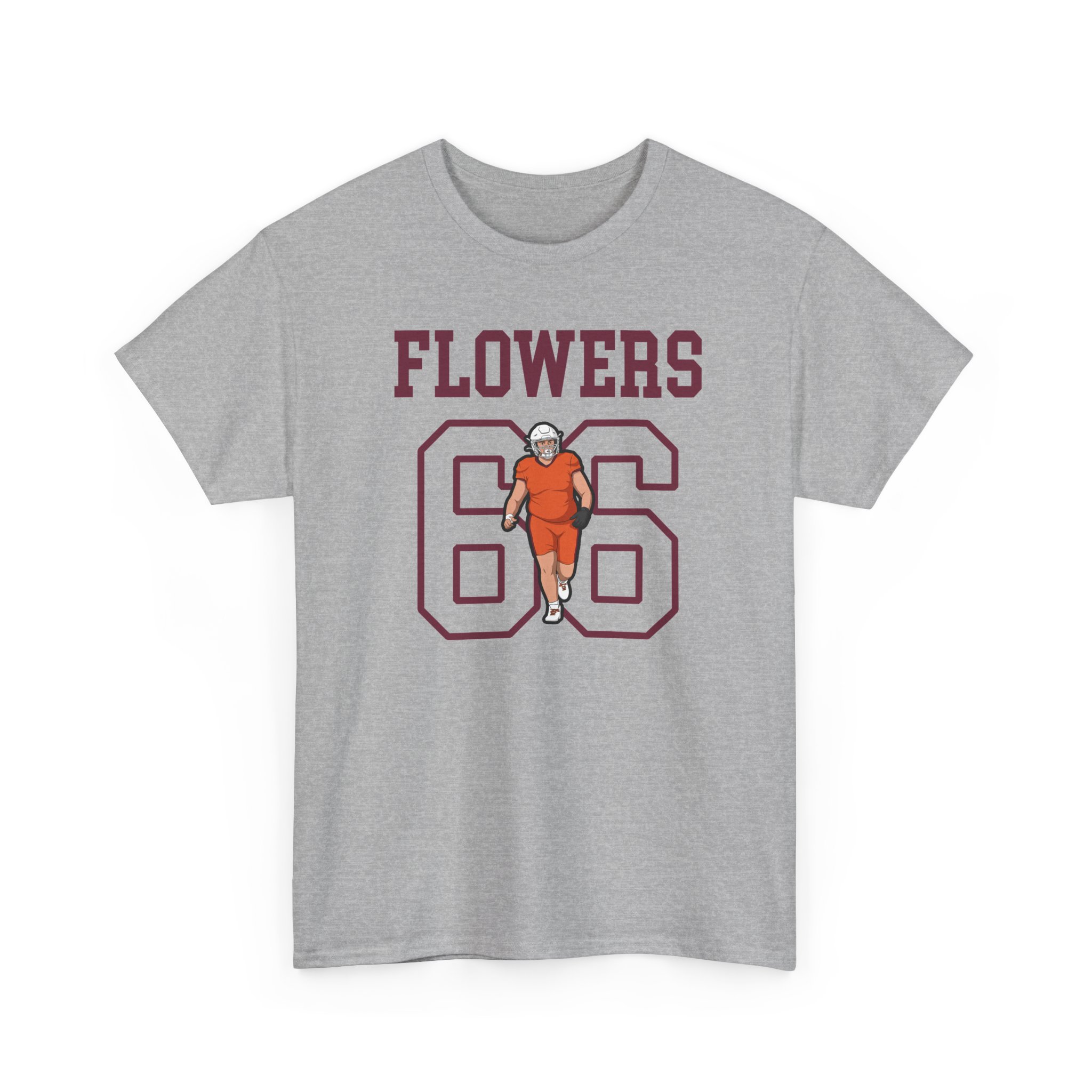 Tee — character_shirsey in Grey