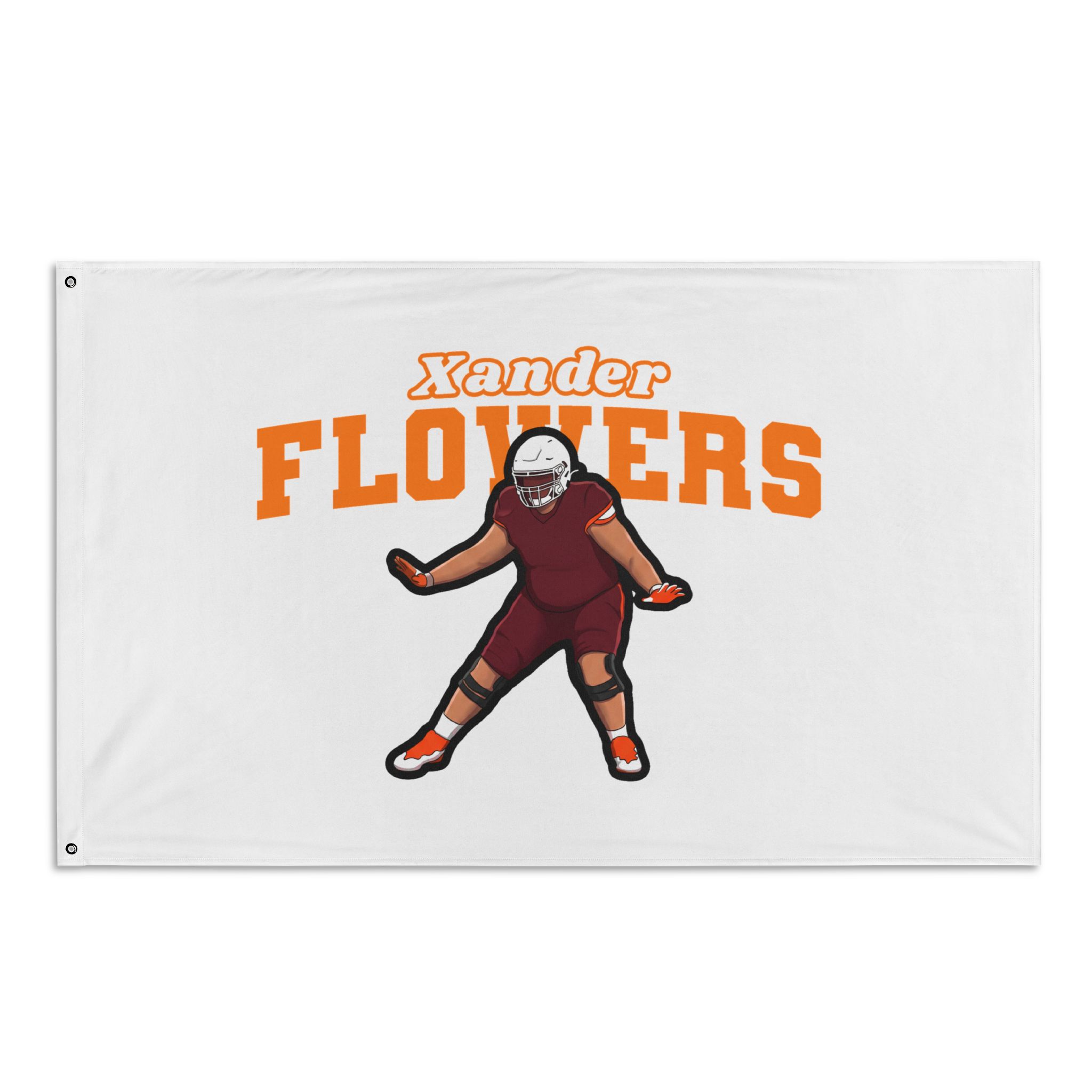 Flag (35 × 56 in) — character_name_arch in Classic